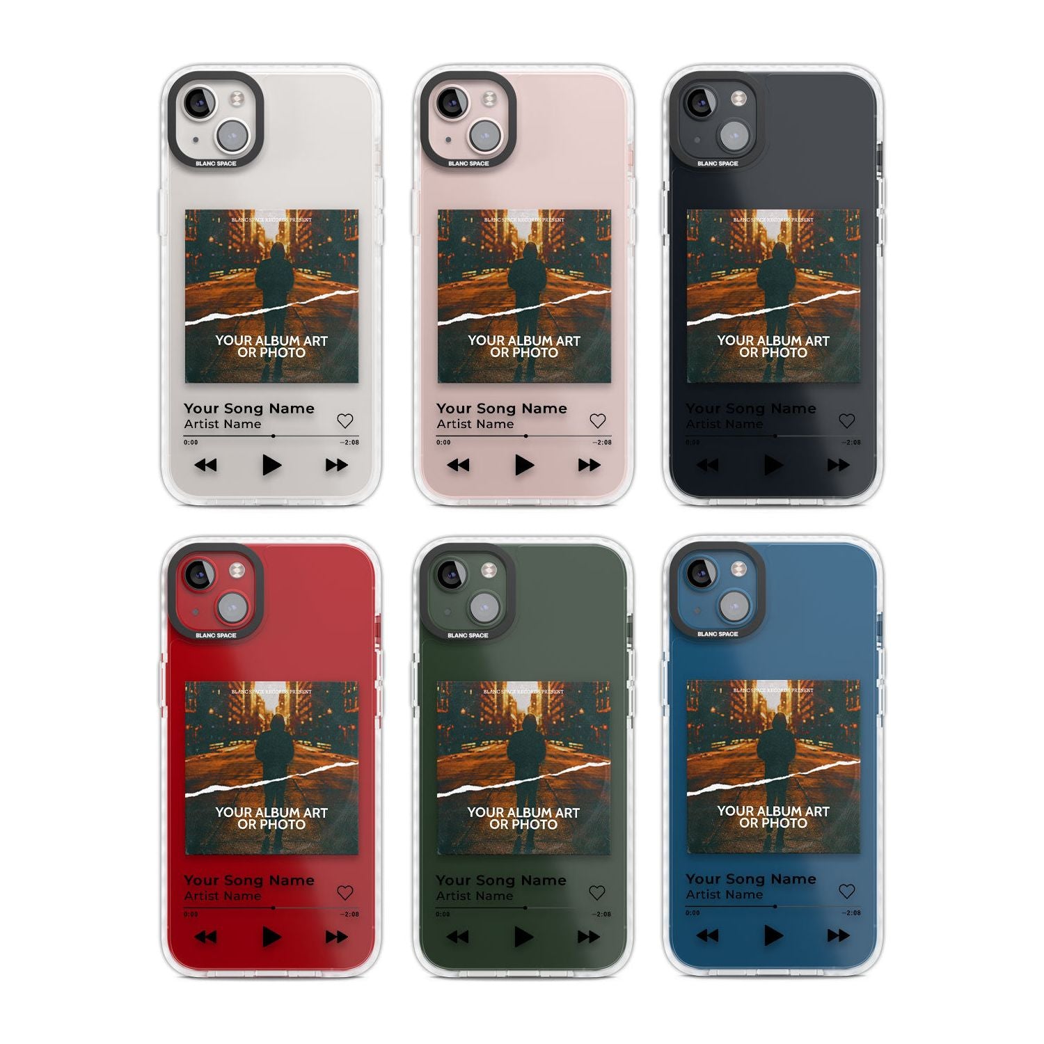 Personalised Album Art Phone Case for iPhone 14 Plus