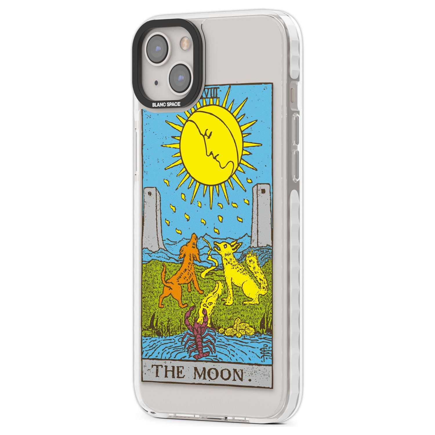 Personalised The Moon Tarot Card - Colour Custom Phone Case iPhone 15 Pro Max / Black Impact Case,iPhone 15 Plus / Black Impact Case,iPhone 15 Pro / Black Impact Case,iPhone 15 / Black Impact Case,iPhone 15 Pro Max / Impact Case,iPhone 15 Plus / Impact Case,iPhone 15 Pro / Impact Case,iPhone 15 / Impact Case,iPhone 15 Pro Max / Magsafe Black Impact Case,iPhone 15 Plus / Magsafe Black Impact Case,iPhone 15 Pro / Magsafe Black Impact Case,iPhone 15 / Magsafe Black Impact Case,iPhone 14 Pro Max / Black Impact