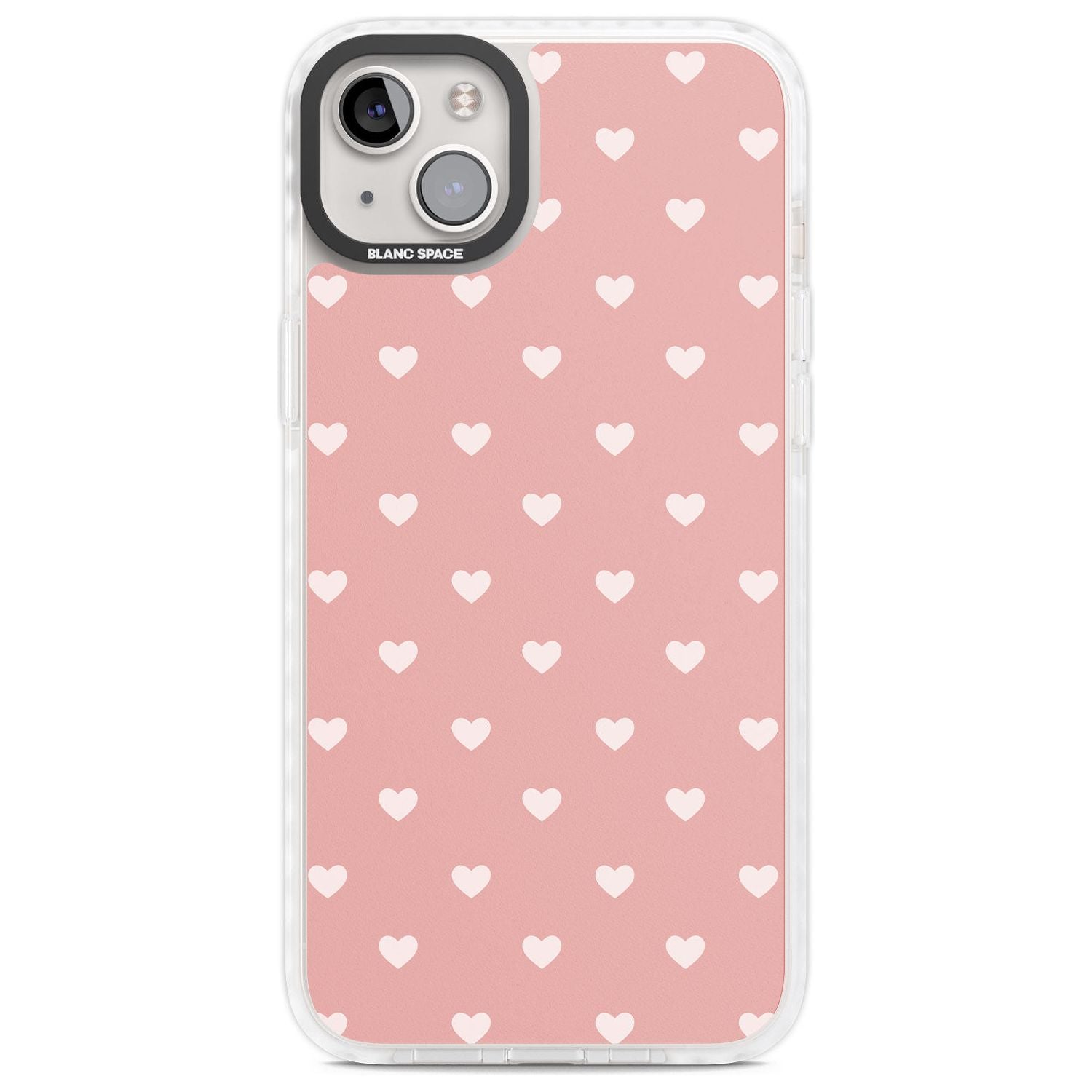 Small Heart Pattern: Pink
