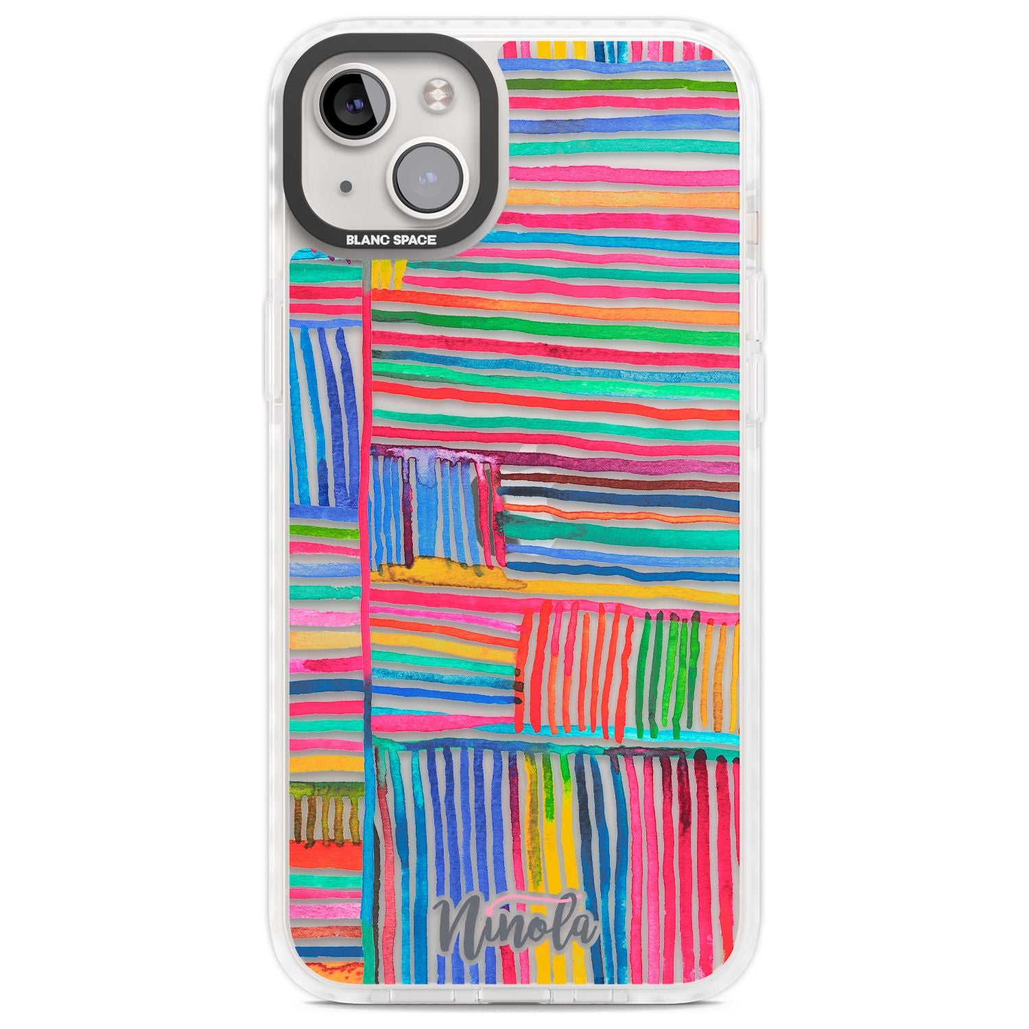 Vibrant Watercolor Lines