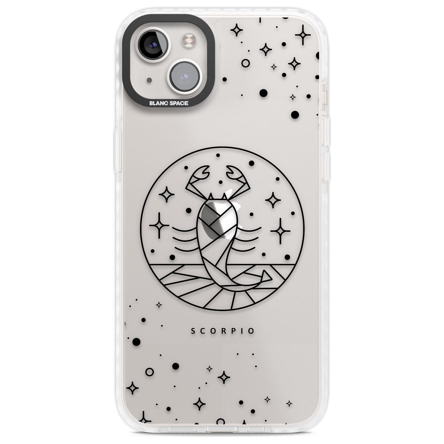 Scorpio Emblem Cosmic Design