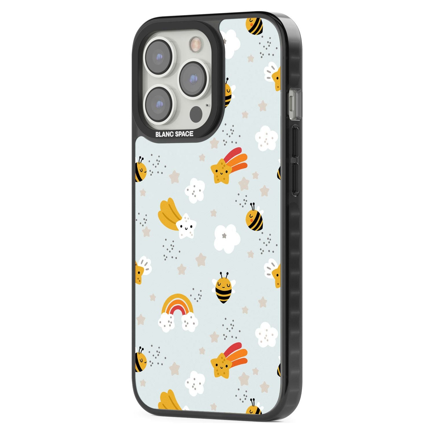 Sweet As Honey Patterns: Bees & Rainbows