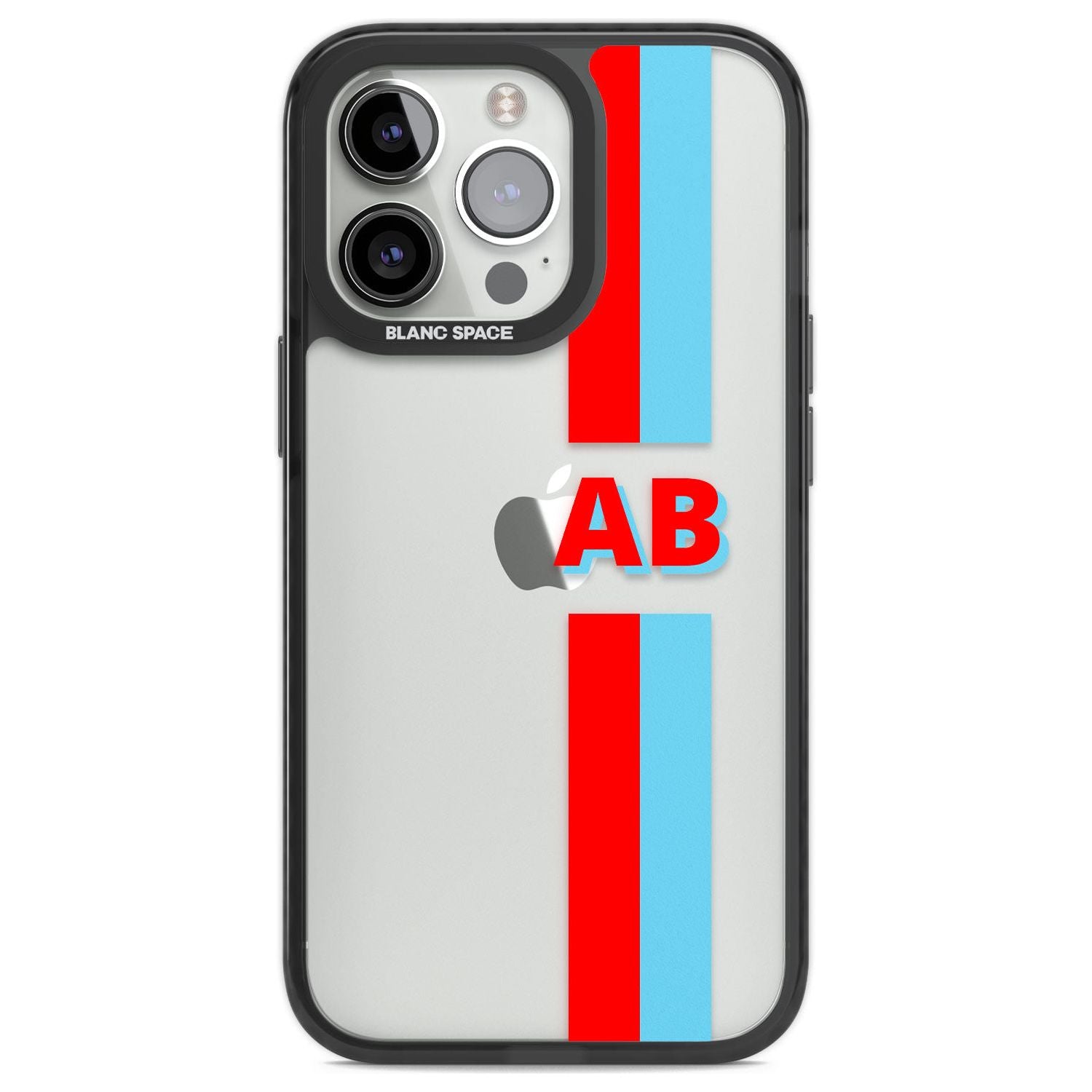 Personalised Clear Text 6B Custom Phone Case iPhone 13 Pro / Black Impact Case,iPhone 14 Pro / Black Impact Case,iPhone 15 Pro Max / Black Impact Case,iPhone 15 Pro / Black Impact Case Blanc Space