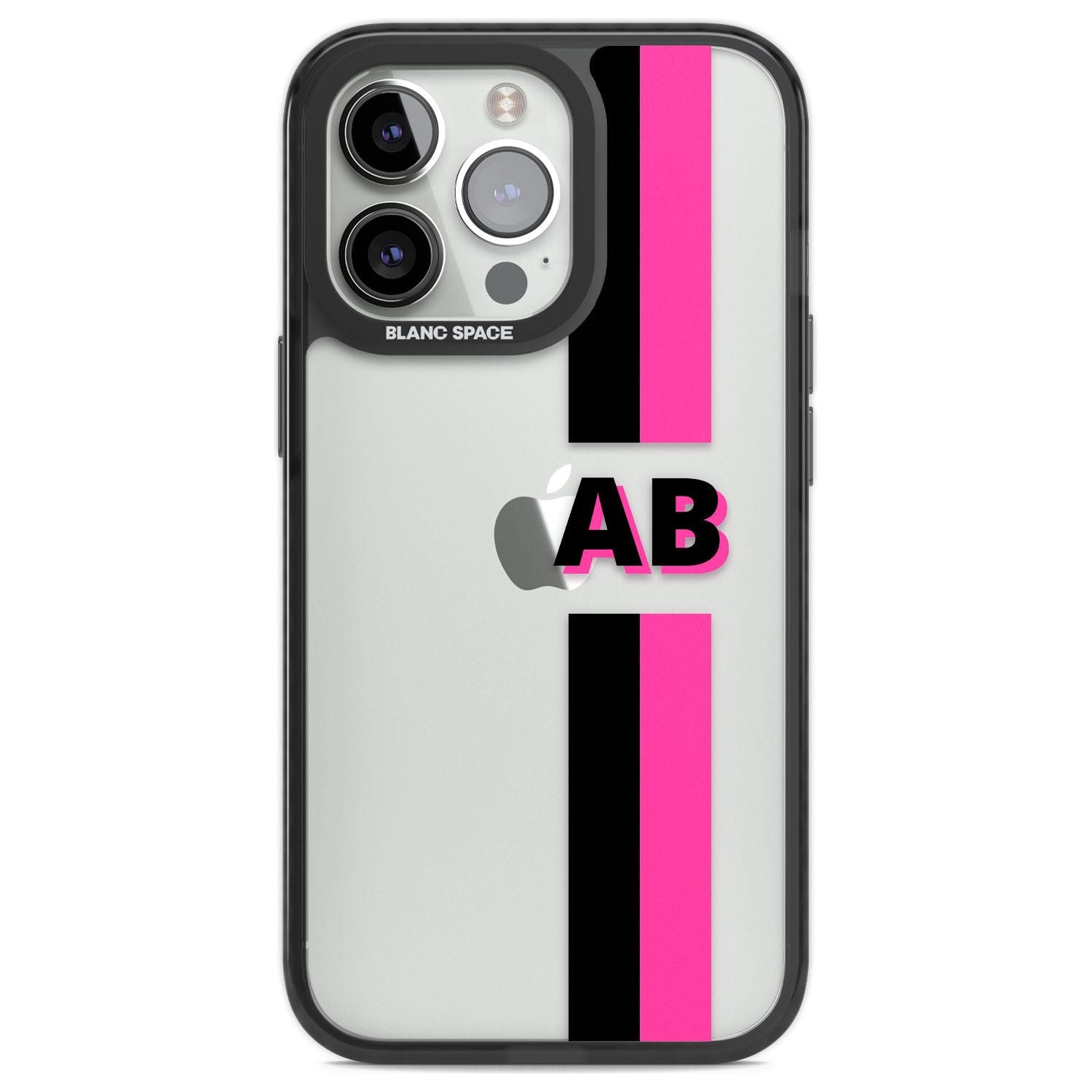 Personalised Clear Text 6D Custom Phone Case iPhone 13 Pro / Black Impact Case,iPhone 14 Pro / Black Impact Case,iPhone 15 Pro Max / Black Impact Case,iPhone 15 Pro / Black Impact Case Blanc Space