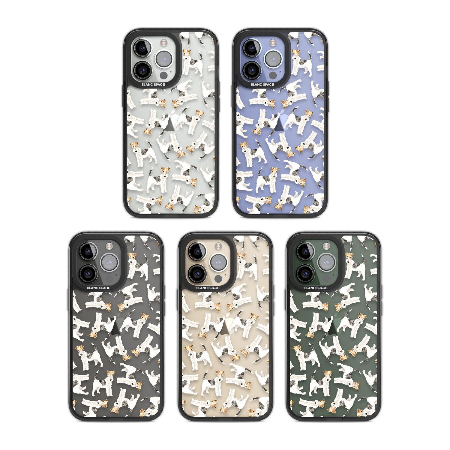 Wire Haired Fox Terrier Dog Pattern