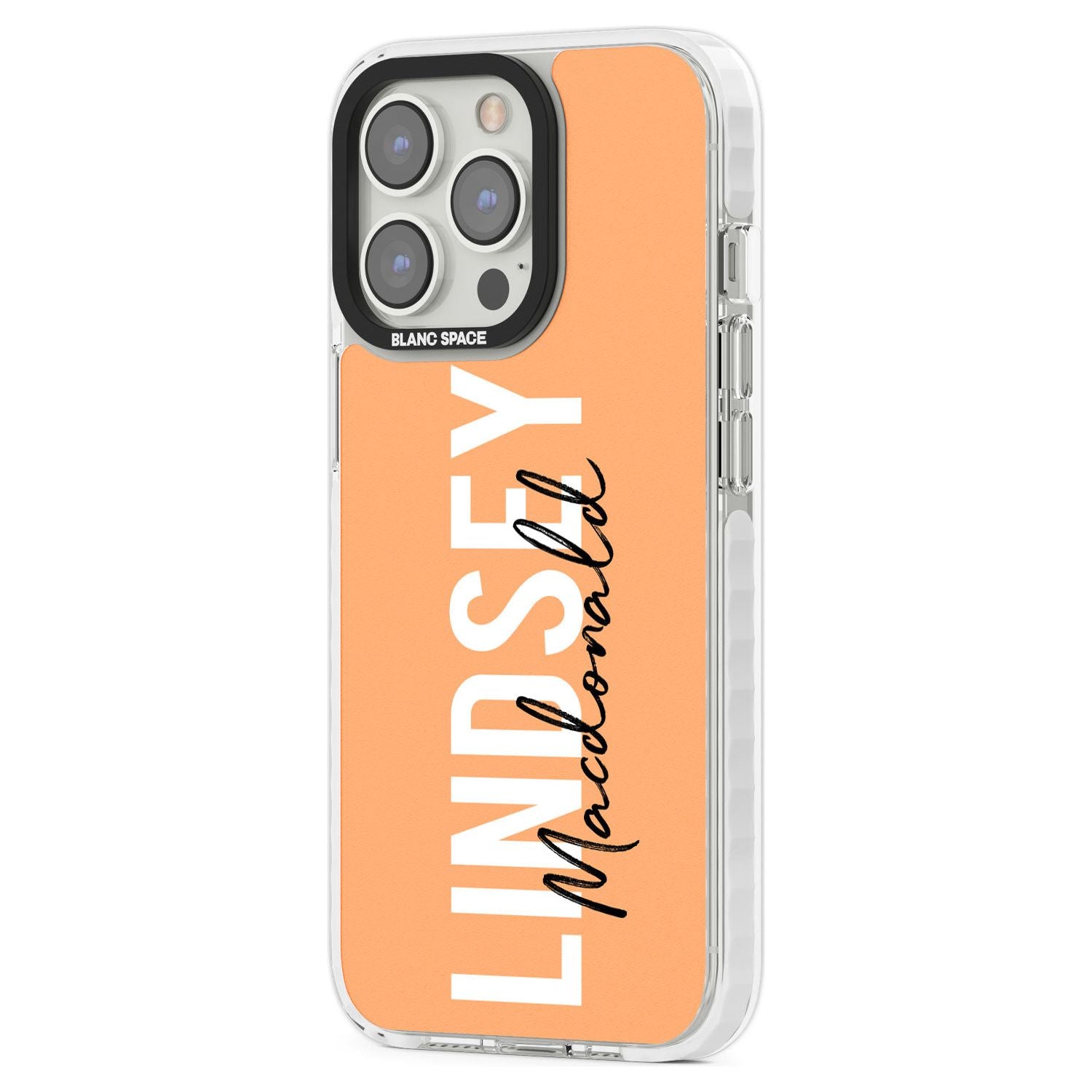 Personalised Bold Name: Peach Custom Phone Case iPhone 15 Pro Max / Black Impact Case,iPhone 15 Plus / Black Impact Case,iPhone 15 Pro / Black Impact Case,iPhone 15 / Black Impact Case,iPhone 15 Pro Max / Impact Case,iPhone 15 Plus / Impact Case,iPhone 15 Pro / Impact Case,iPhone 15 / Impact Case,iPhone 15 Pro Max / Magsafe Black Impact Case,iPhone 15 Plus / Magsafe Black Impact Case,iPhone 15 Pro / Magsafe Black Impact Case,iPhone 15 / Magsafe Black Impact Case,iPhone 14 Pro Max / Black Impact Case,iPhone