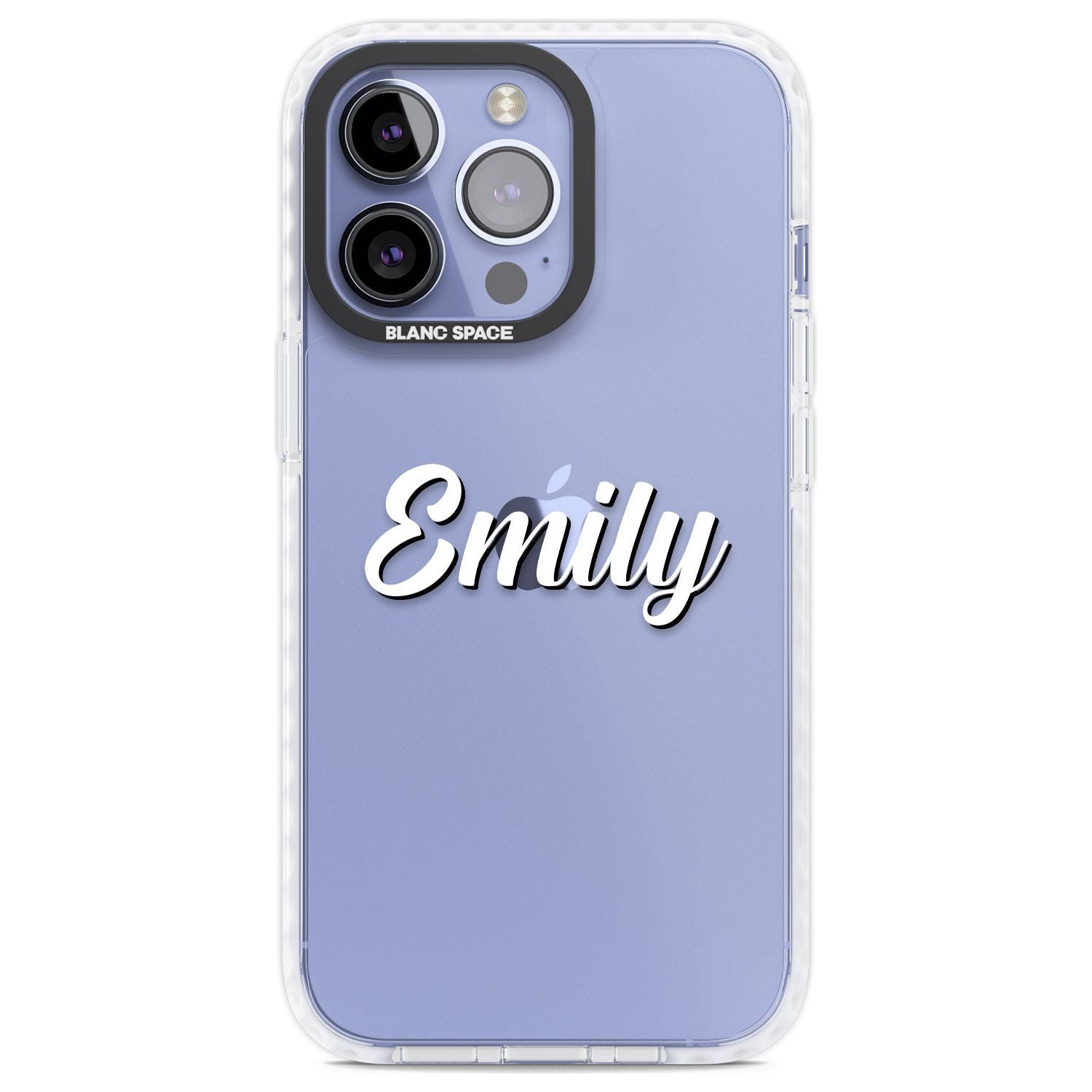 Personalised Clear Text 1B Custom Phone Case iPhone 13 Pro / Impact Case,iPhone 14 Pro / Impact Case,iPhone 15 Pro Max / Impact Case,iPhone 15 Pro / Impact Case Blanc Space