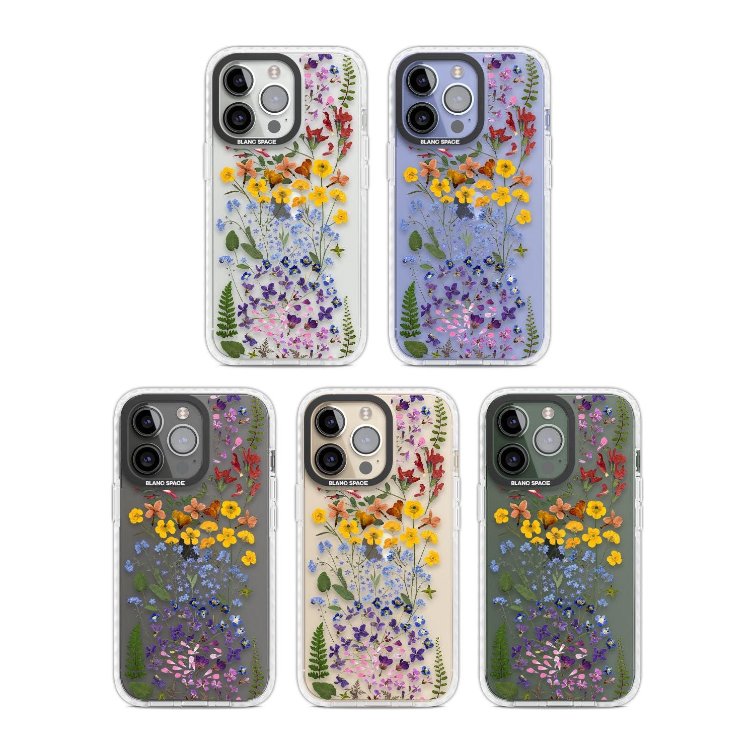 Pressed Wildflower Stripe