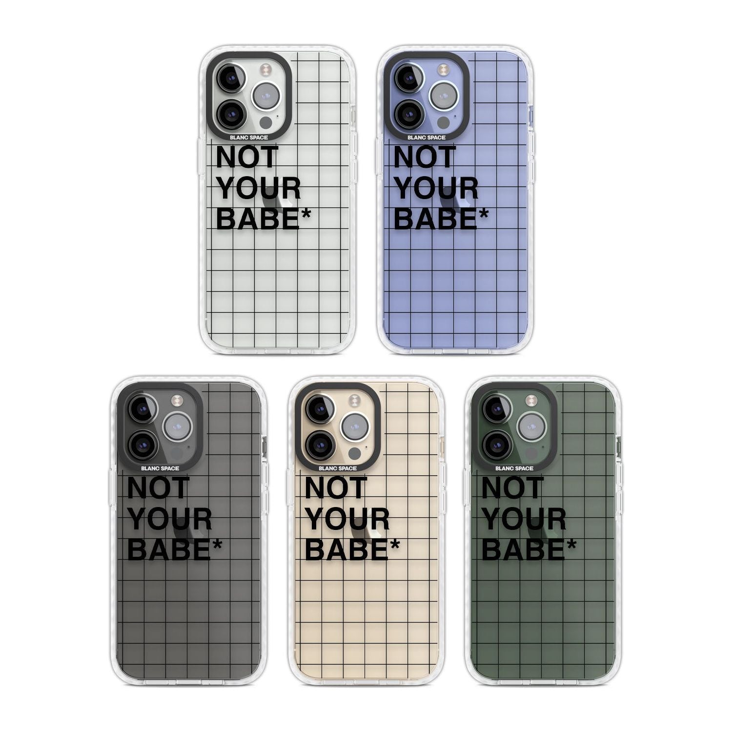 Grid Pattern Not Your Babe Phone Case iPhone 15 Pro Max / Black Impact Case,iPhone 15 Plus / Black Impact Case,iPhone 15 Pro / Black Impact Case,iPhone 15 / Black Impact Case,iPhone 15 Pro Max / Impact Case,iPhone 15 Plus / Impact Case,iPhone 15 Pro / Impact Case,iPhone 15 / Impact Case,iPhone 15 Pro Max / Magsafe Black Impact Case,iPhone 15 Plus / Magsafe Black Impact Case,iPhone 15 Pro / Magsafe Black Impact Case,iPhone 15 / Magsafe Black Impact Case,iPhone 14 Pro Max / Black Impact Case,iPhone 14 Plus /