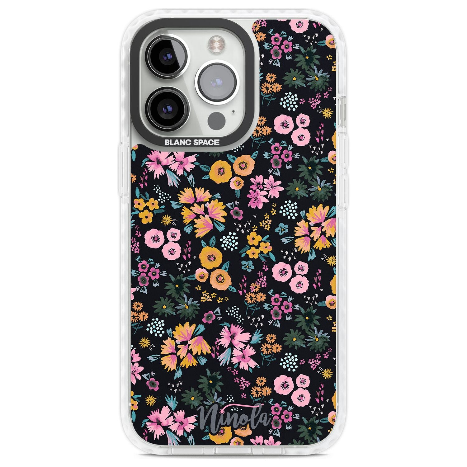 Little Flowers Phone Case iPhone 13 Pro / Impact Case,iPhone 14 Pro / Impact Case,iPhone 15 Pro Max / Impact Case,iPhone 15 Pro / Impact Case Blanc Space