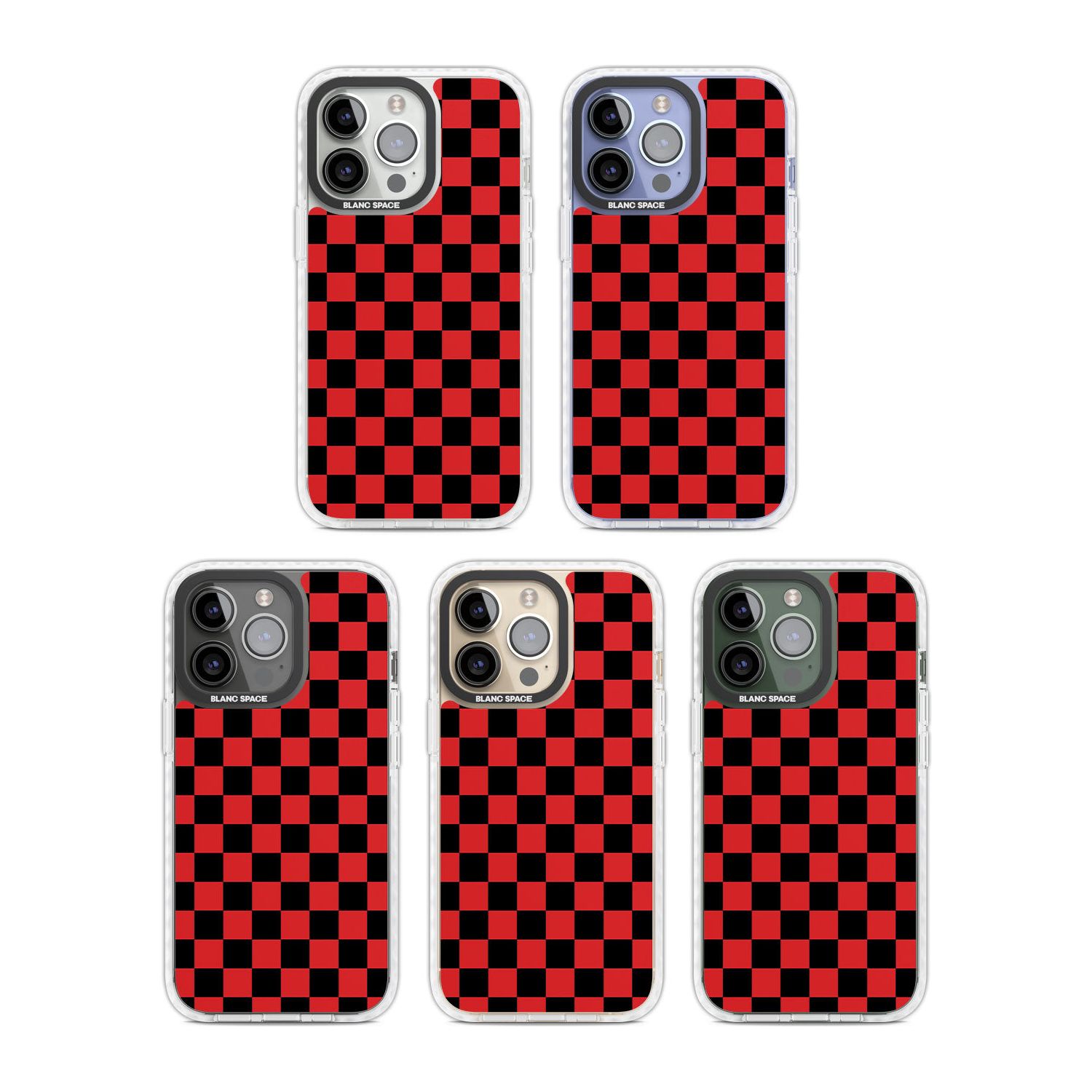 Red Black Checkered