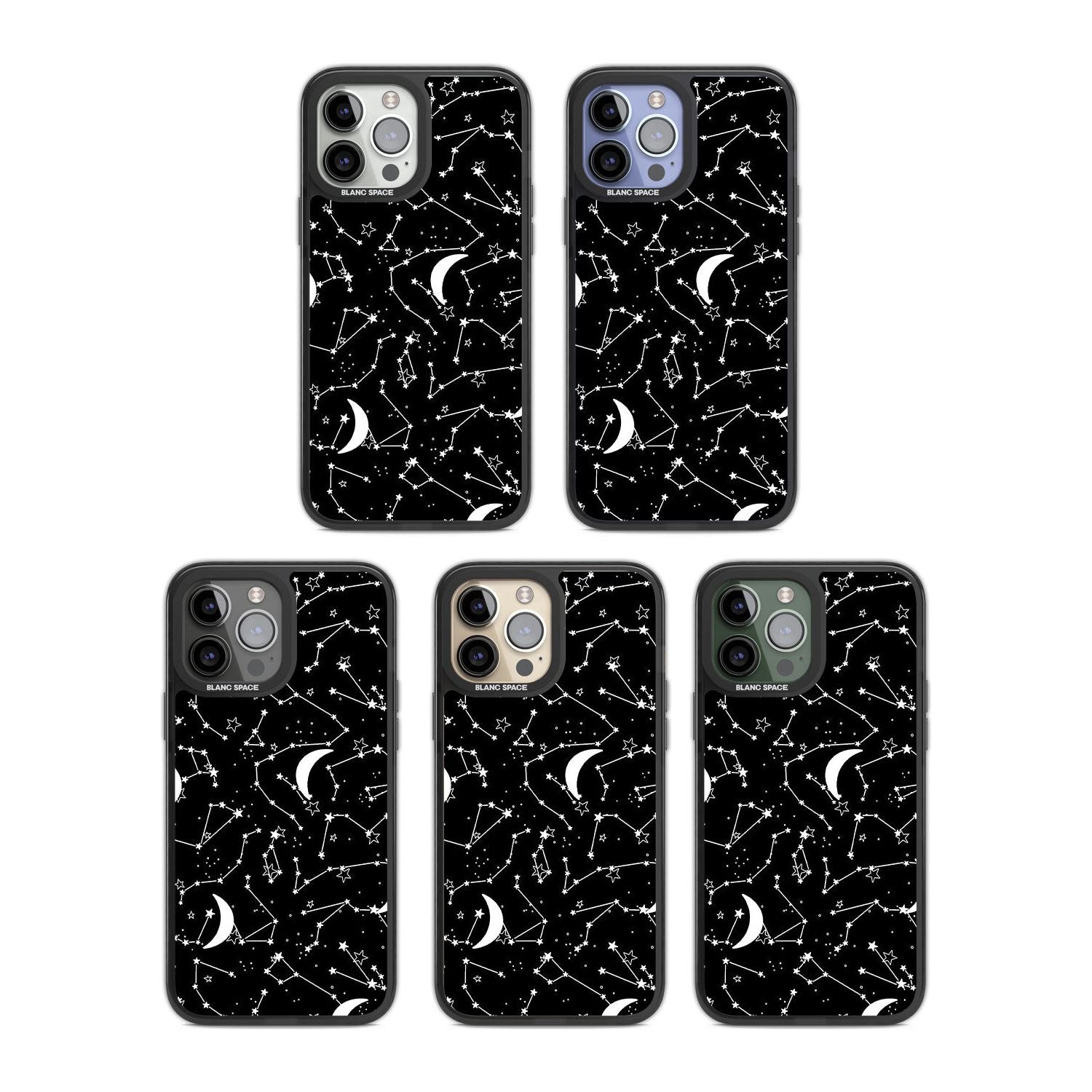 Black Celestial Constellations