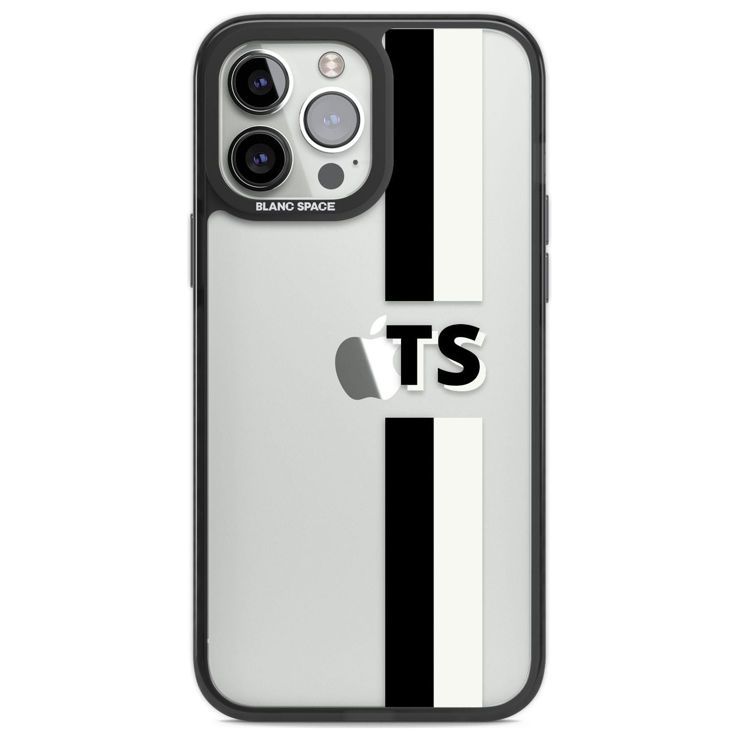 Personalised Clear Text 6A Custom Phone Case iPhone 13 Pro Max / Black Impact Case,iPhone 14 Pro Max / Black Impact Case Blanc Space