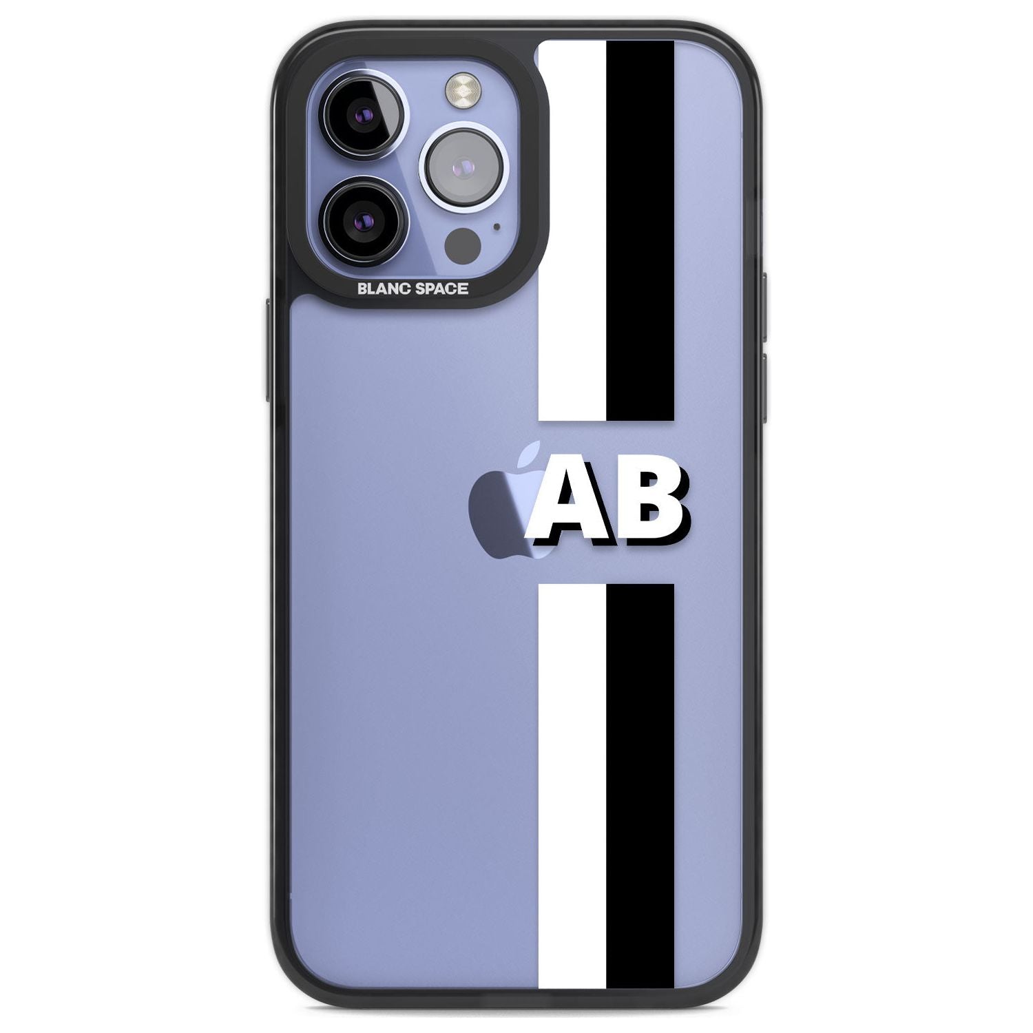 Personalised Clear Text 6E Custom Phone Case iPhone 13 Pro Max / Black Impact Case,iPhone 14 Pro Max / Black Impact Case Blanc Space