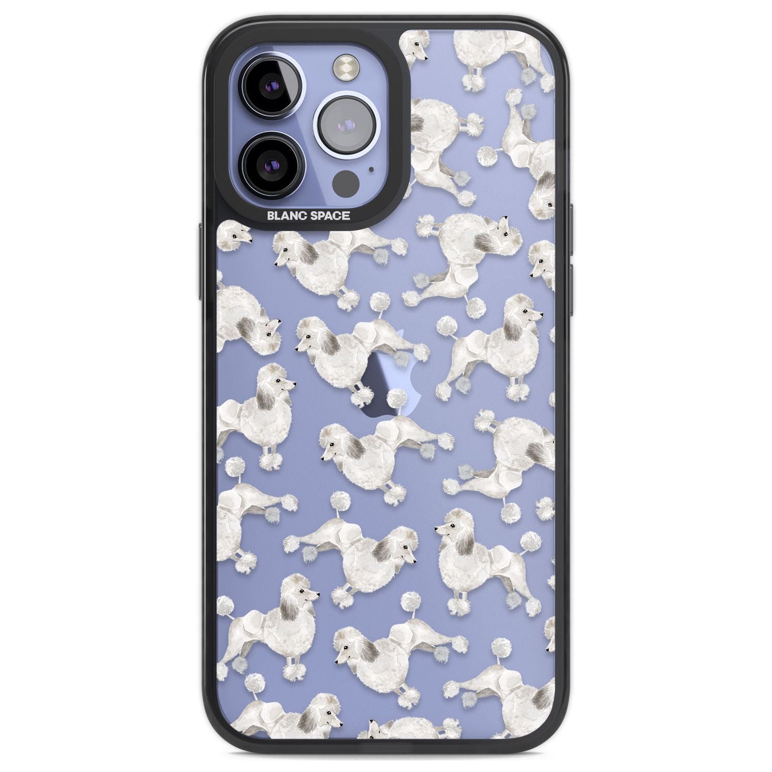 Poodle Watercolor Pattern