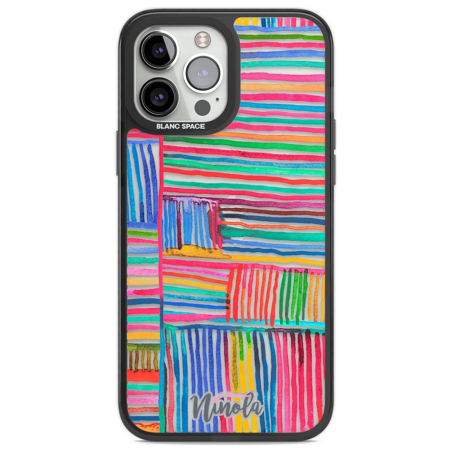 Vibrant Watercolor Lines