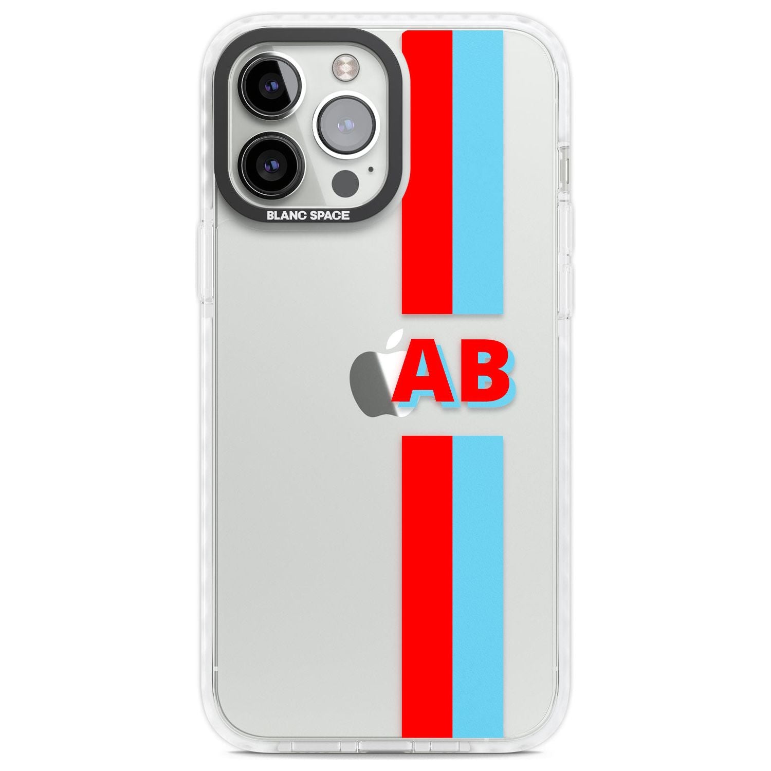 Personalised Clear Text 6B Custom Phone Case iPhone 13 Pro Max / Impact Case,iPhone 14 Pro Max / Impact Case Blanc Space