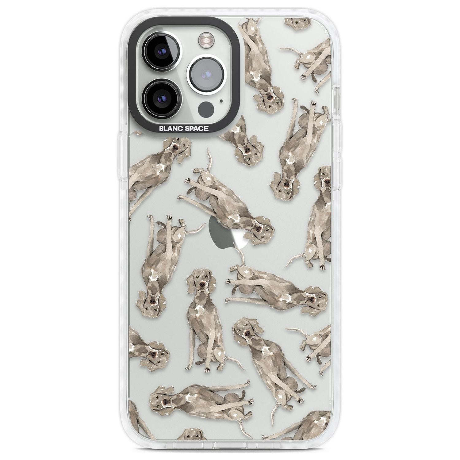 Weimaraner Watercolor Dog