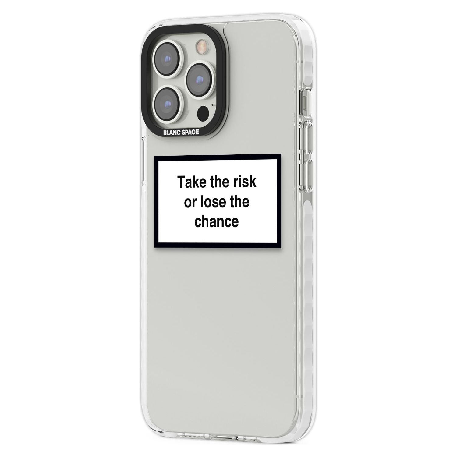 Take The Risk Or Lose The Chance