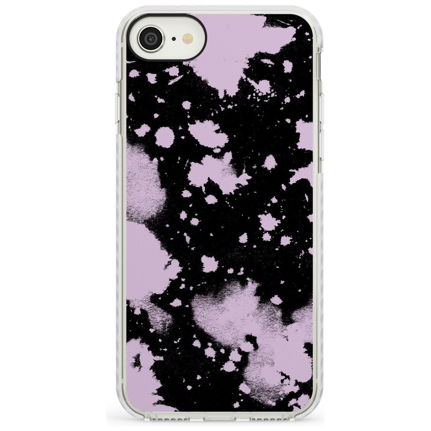 Pink & Black Acid Wash Tie-Dye iPhone Case Impact Case Phone Case - Case Warehouse
