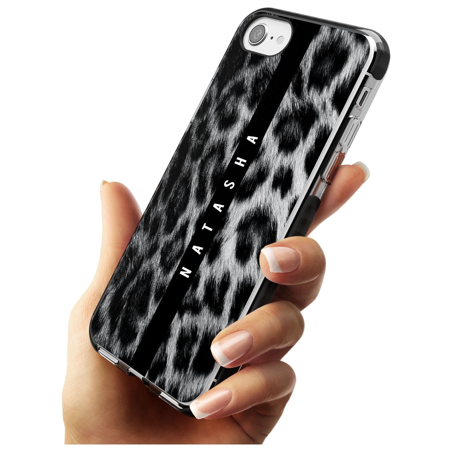 Snow Leopard Print iPhone Case Custom Phone Case - Case Warehouse
