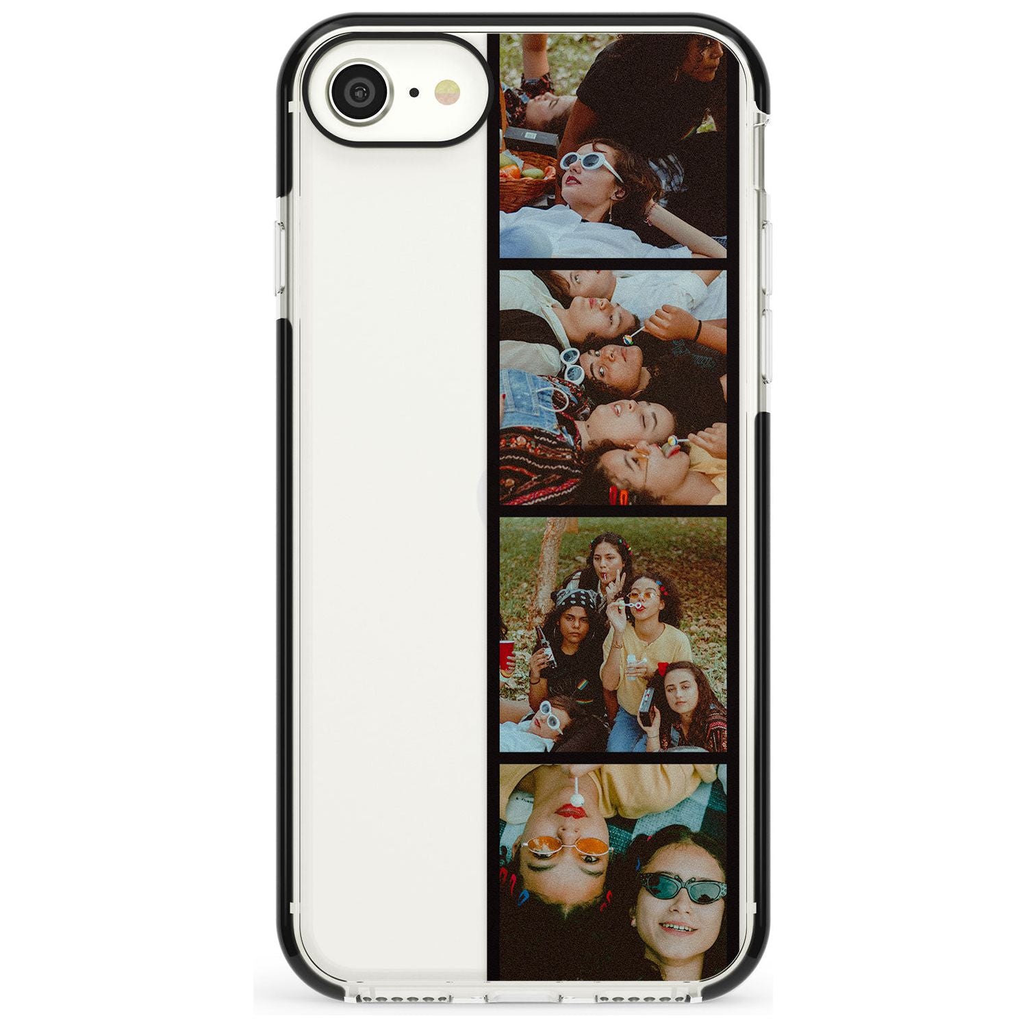 Personalised Create your own Warning Label Phone Case for iPhone SE