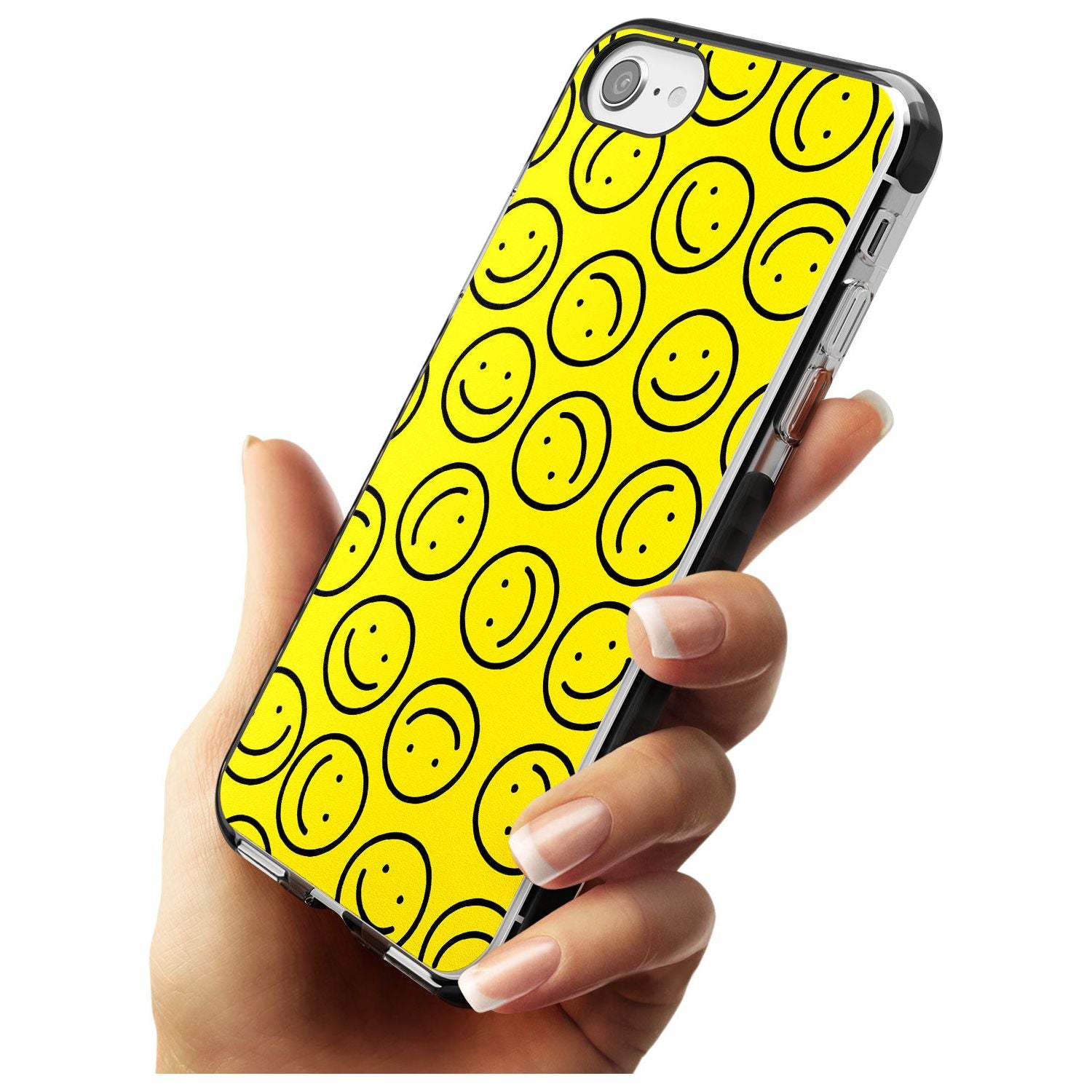 Happy Face Pattern iPhone Case Phone Case - Case Warehouse