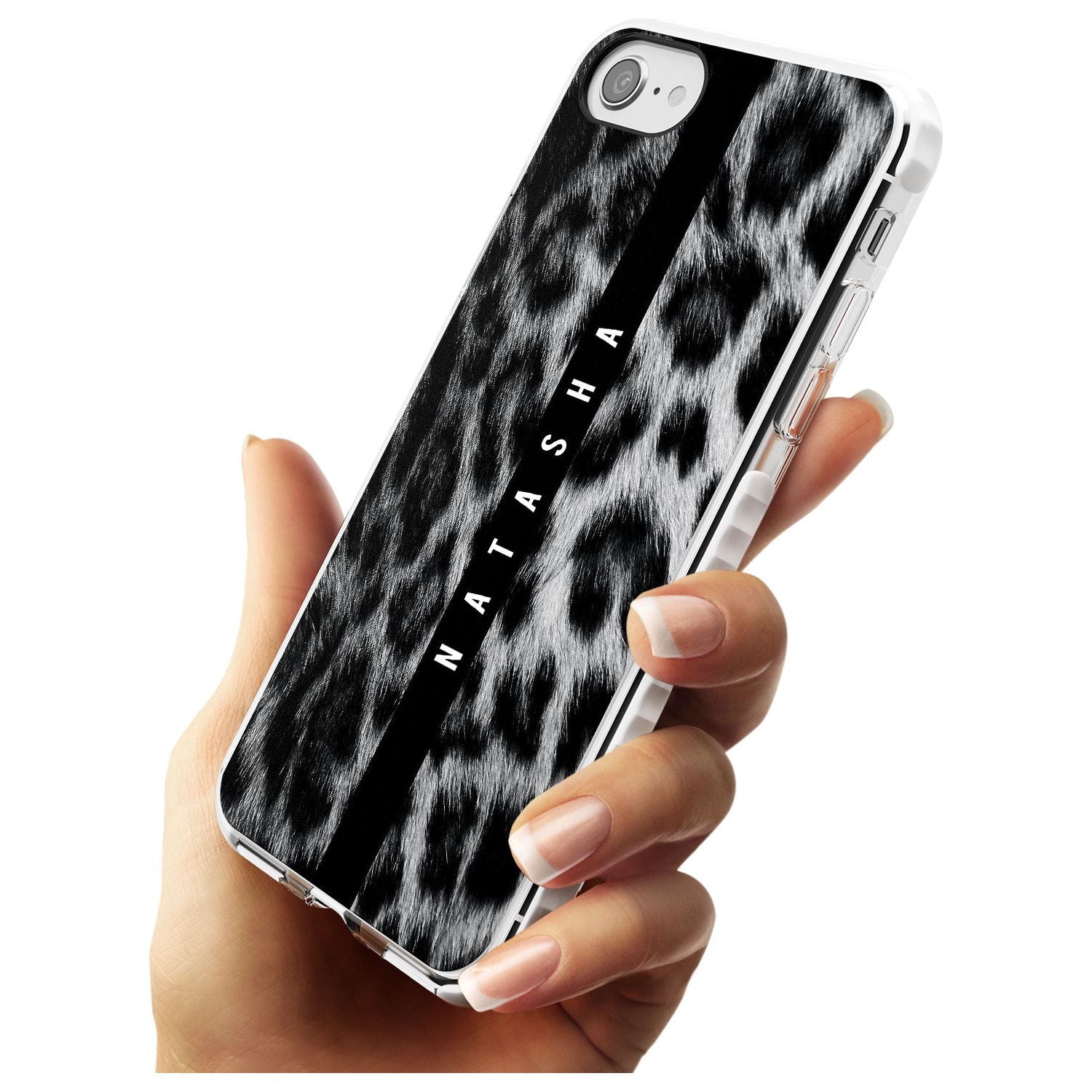 Snow Leopard Print iPhone Case Custom Phone Case - Case Warehouse