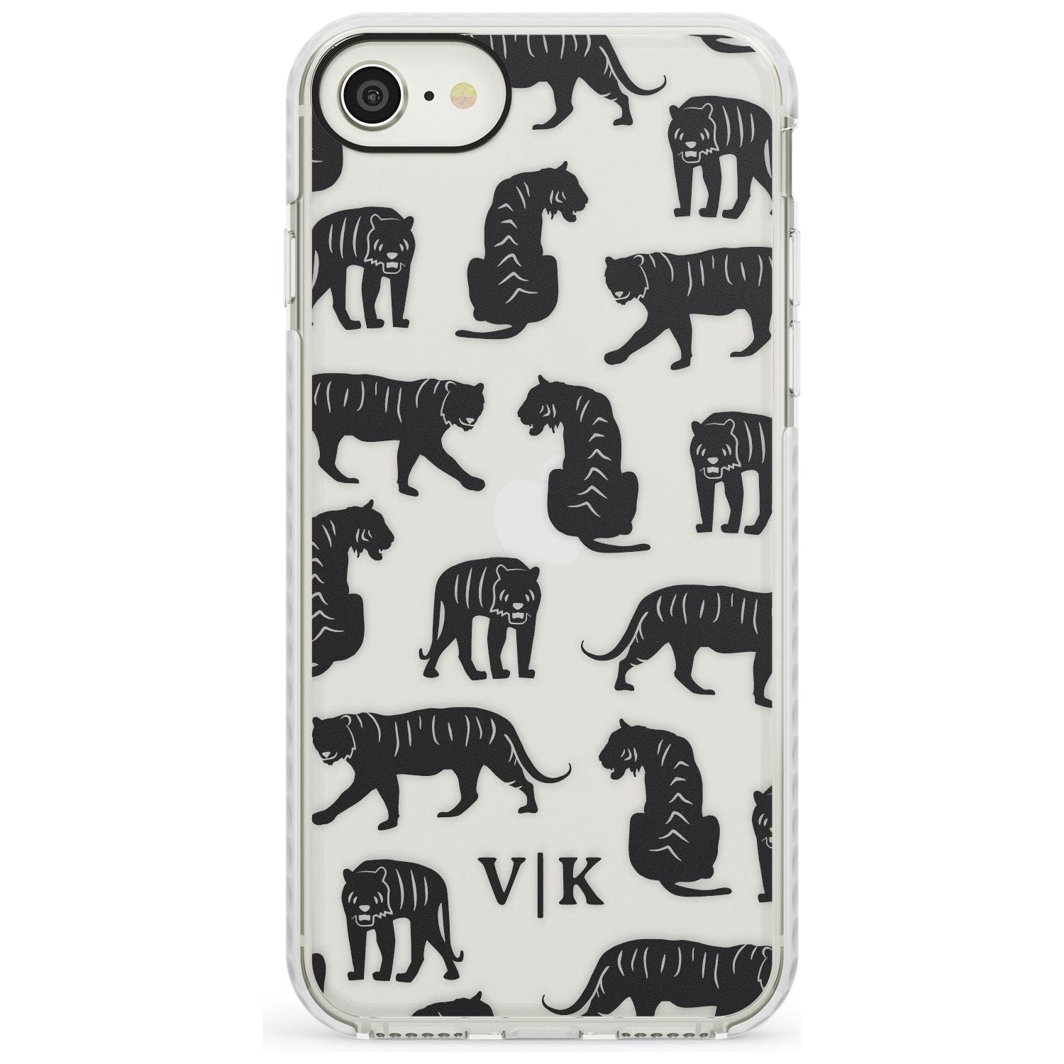 Tiger Silhouettes iPhone Case Impact Case Custom Phone Case - Case Warehouse