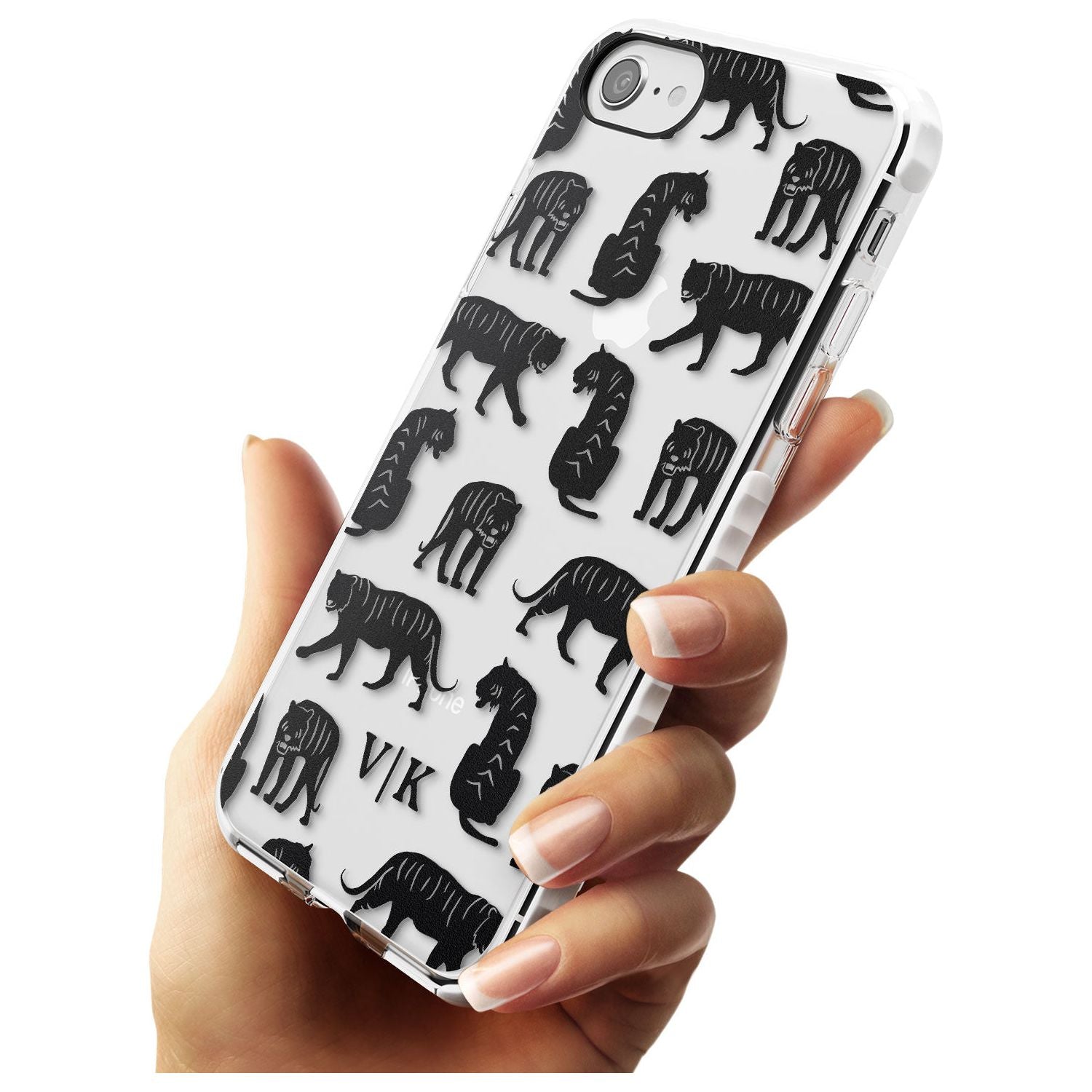 Tiger Silhouettes iPhone Case Custom Phone Case - Case Warehouse