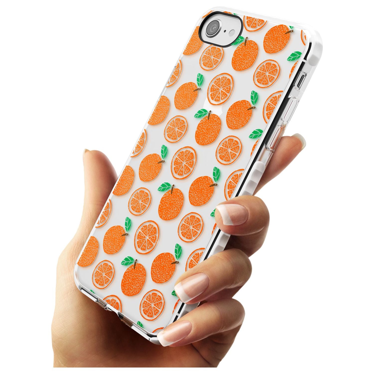Orange Pattern iPhone Case Phone Case - Case Warehouse