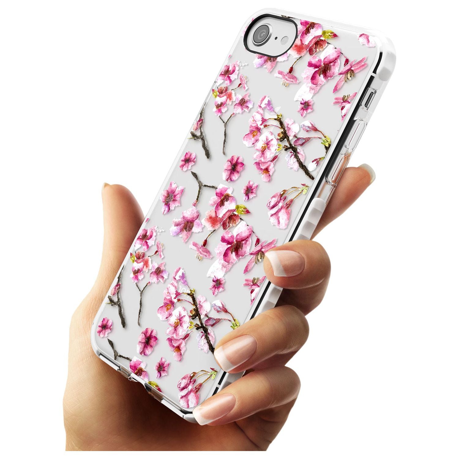 Sakura Watercolour iPhone Case Phone Case - Case Warehouse