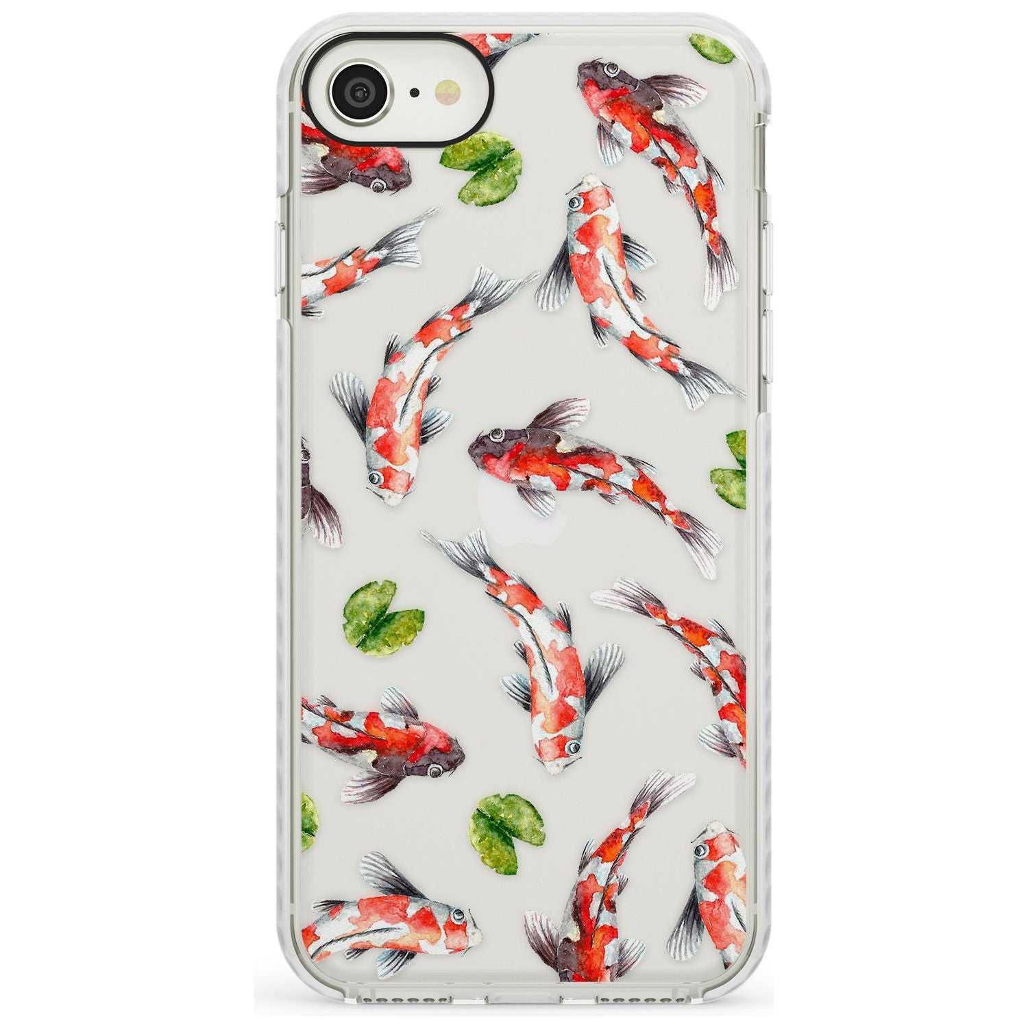 Koi Fish Japanese Watercolour iPhone Case Impact Case Phone Case - Case Warehouse