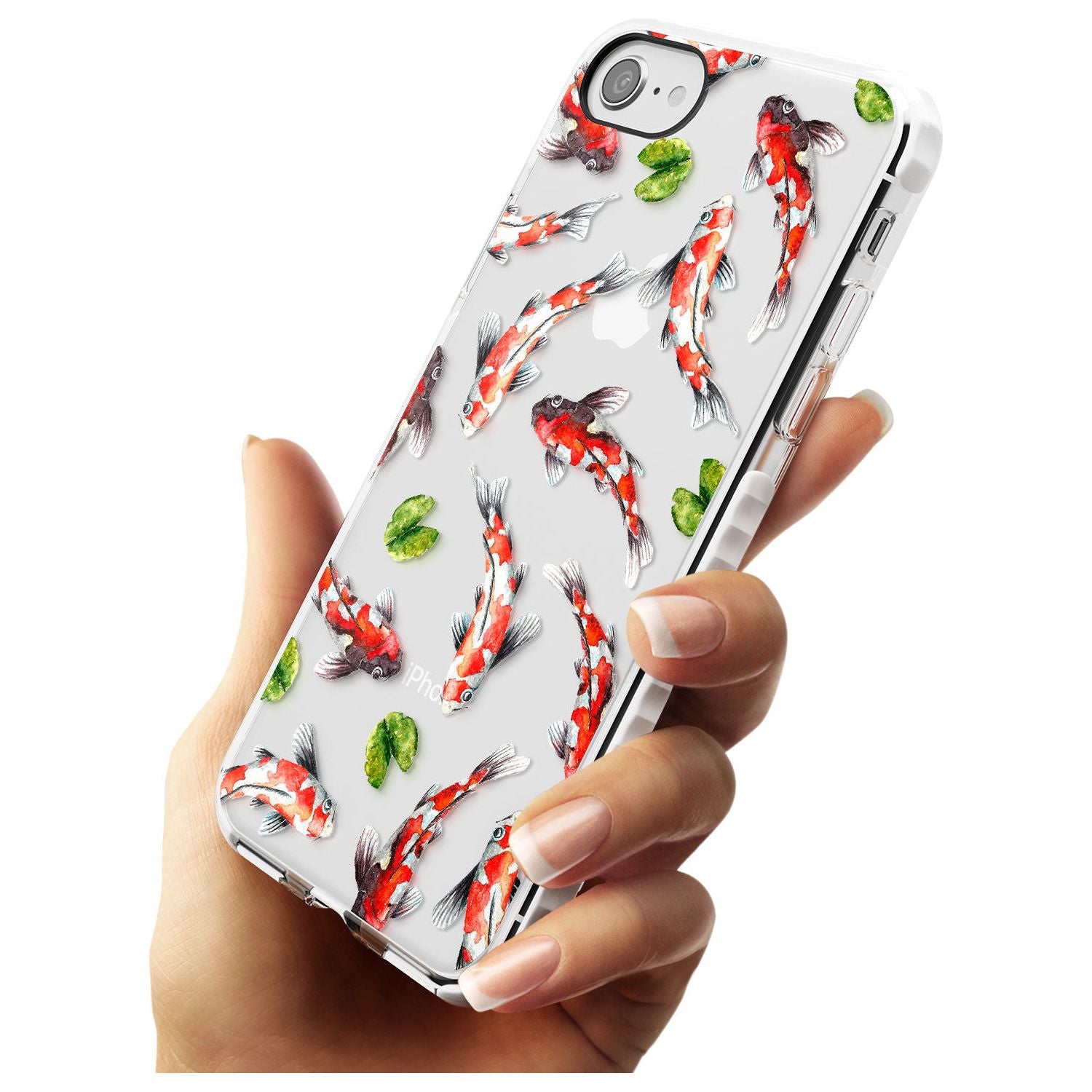 Koi Fish Japanese Watercolour iPhone Case Phone Case - Case Warehouse