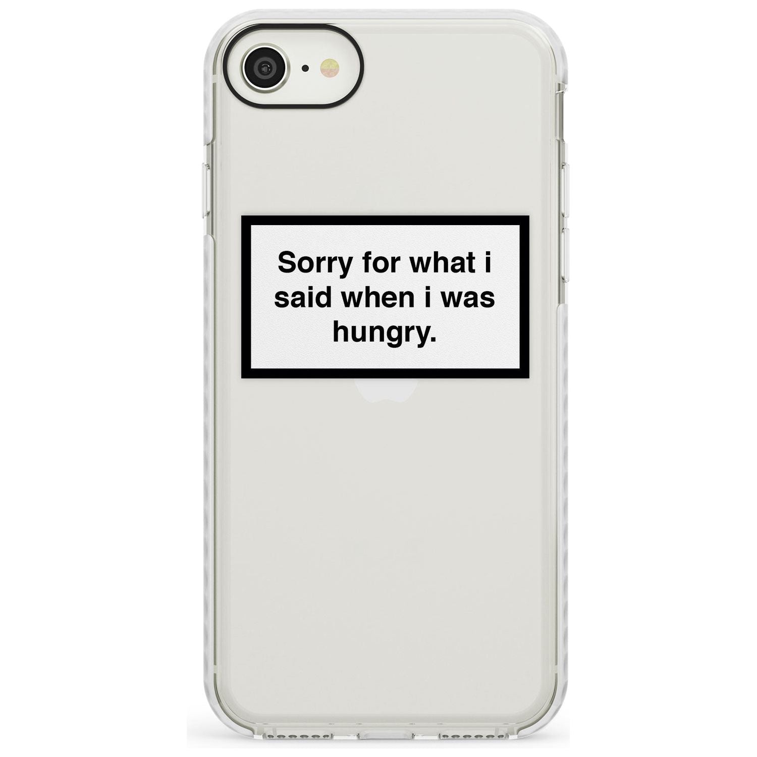 Sorry for what I said iPhone Case Impact Case Phone Case - Case Warehouse
