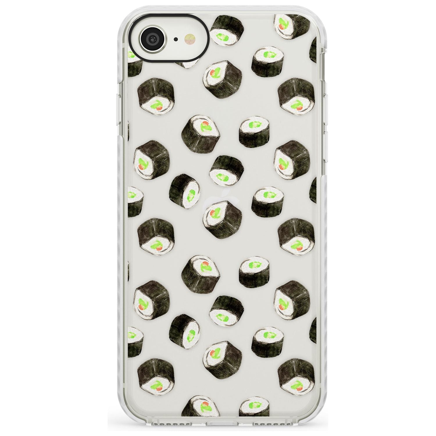 Maki Rolls Sushi Pattern iPhone Case Impact Case Phone Case - Case Warehouse