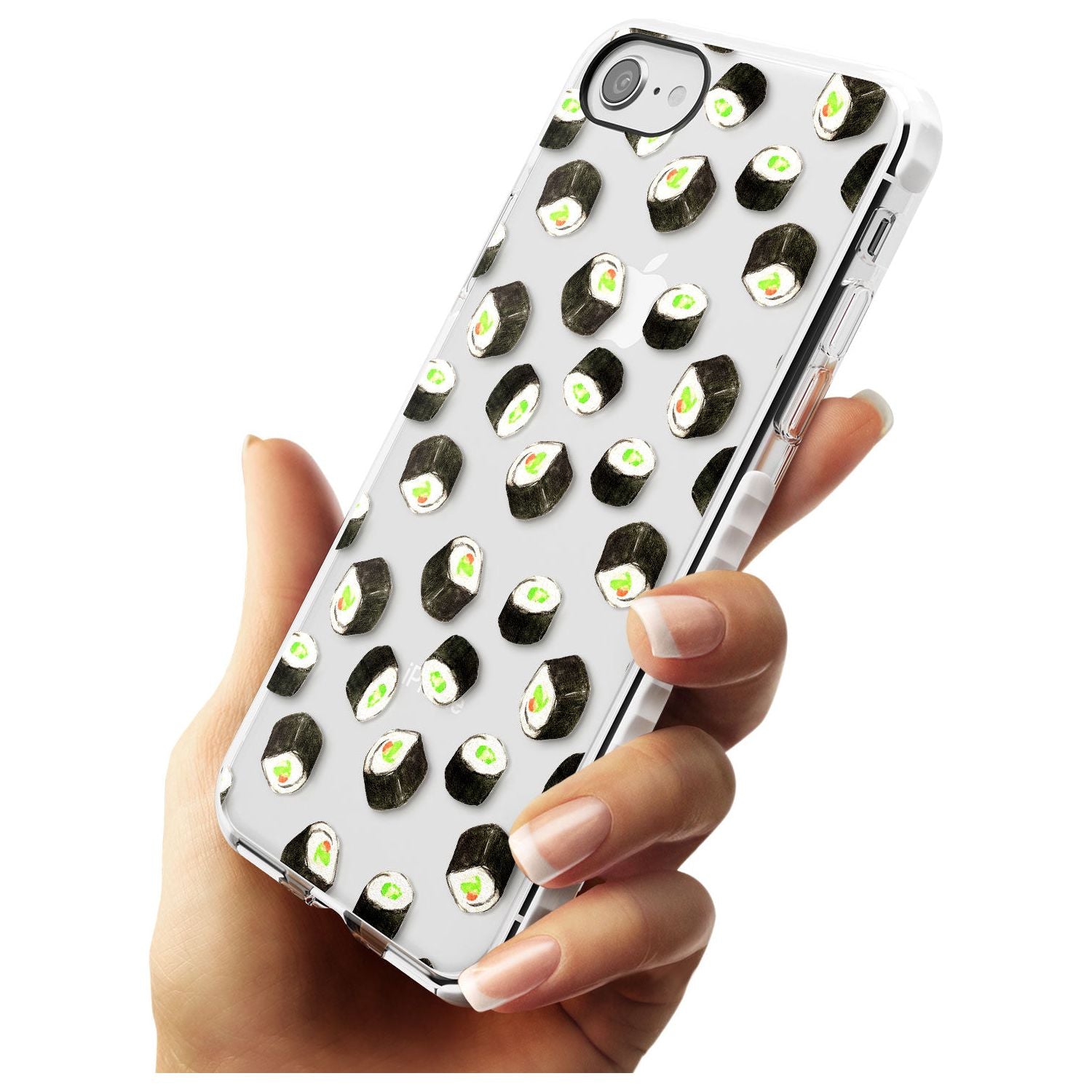 Maki Rolls Sushi Pattern iPhone Case Phone Case - Case Warehouse