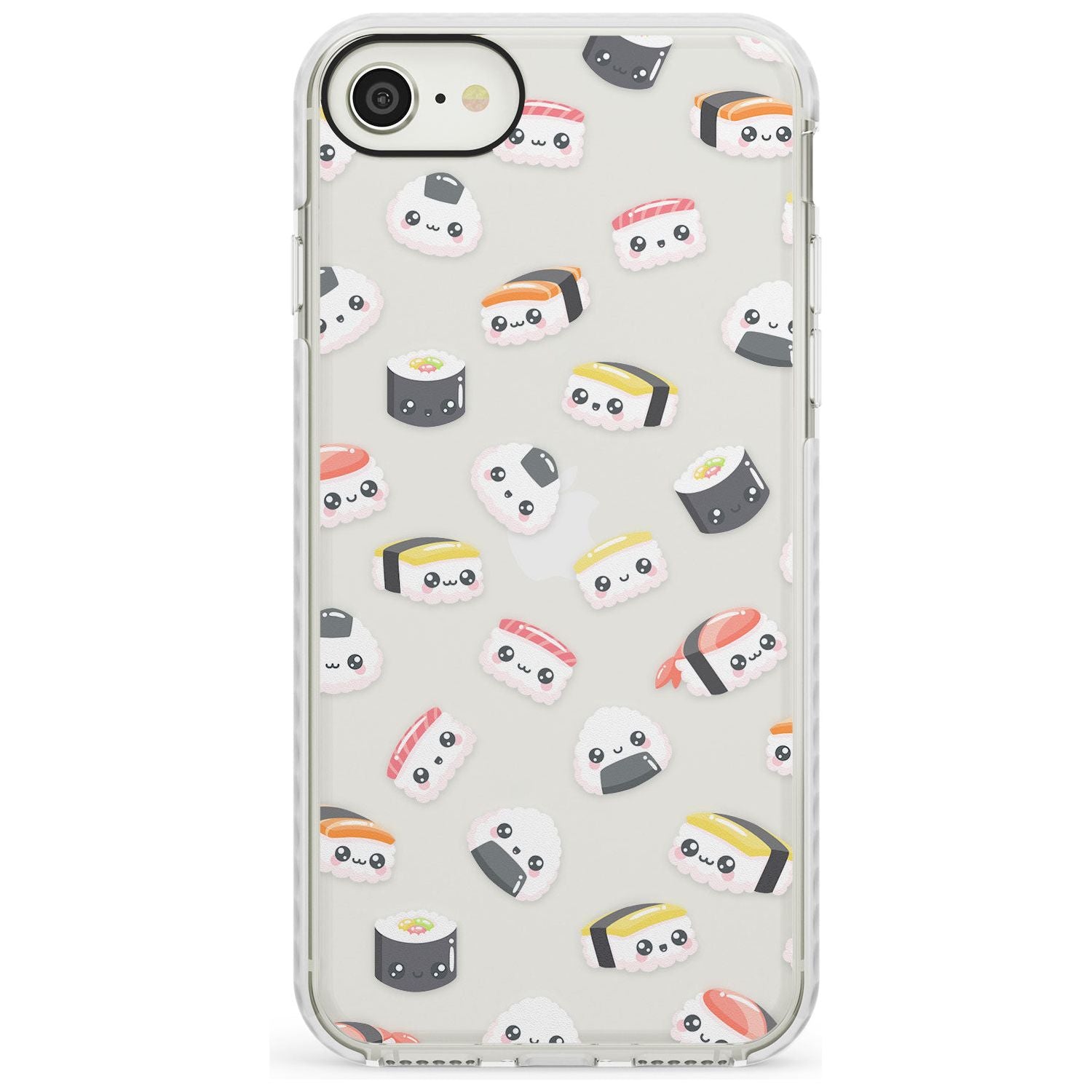 Kawaii Sushi & Rice iPhone Case Impact Case Phone Case - Case Warehouse