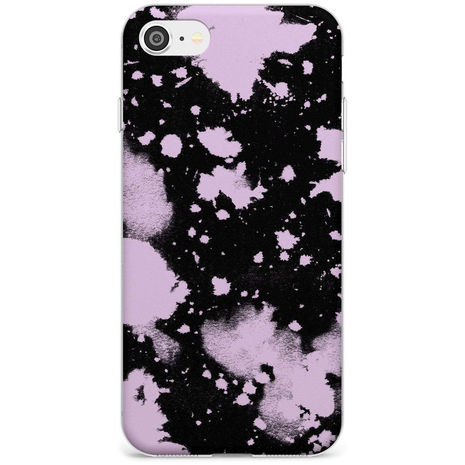 Pink & Black Acid Wash Tie-Dye iPhone Case Slim Case Phone Case - Case Warehouse