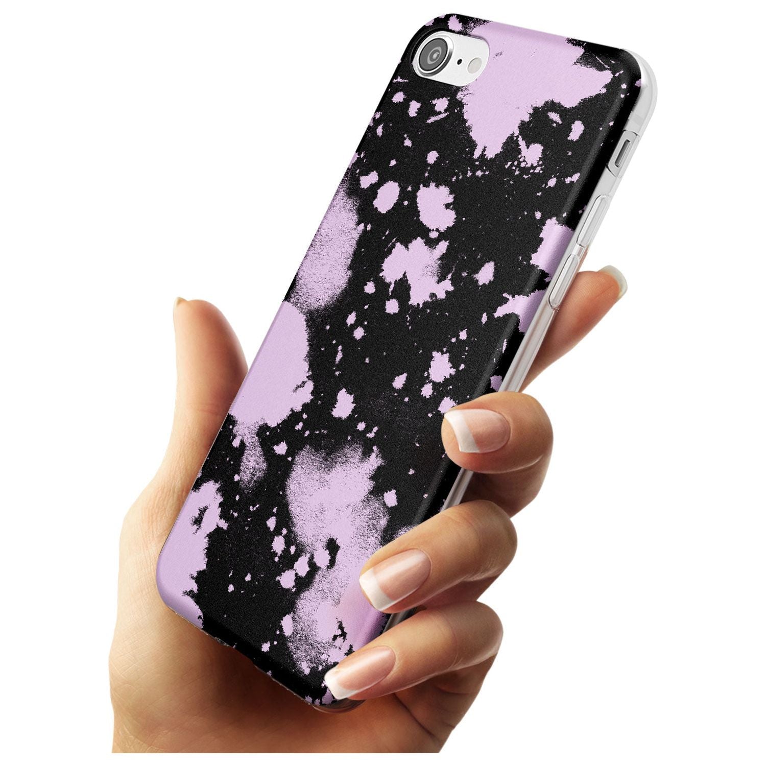 Pink & Black Acid Wash Tie-Dye iPhone Case Phone Case - Case Warehouse