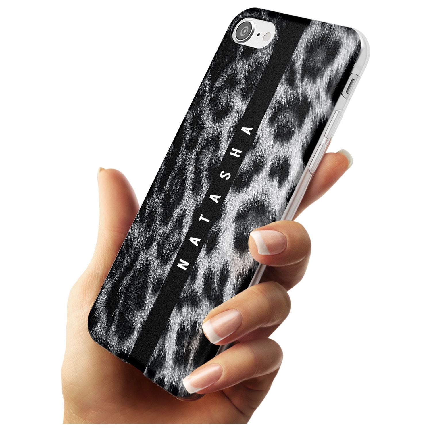 Snow Leopard Print iPhone Case Custom Phone Case - Case Warehouse