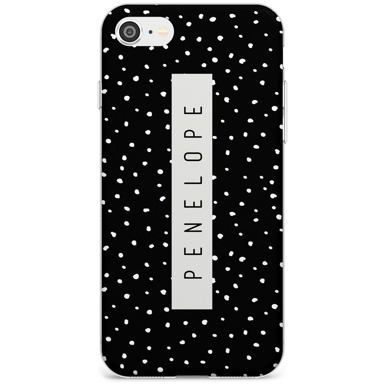 Custom Black Dots iPhone Case Slim Case Custom Phone Case - Case Warehouse