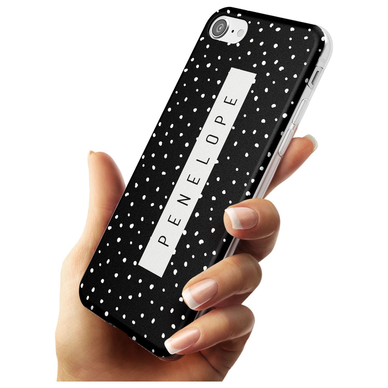 Custom Black Dots iPhone Case Custom Phone Case - Case Warehouse