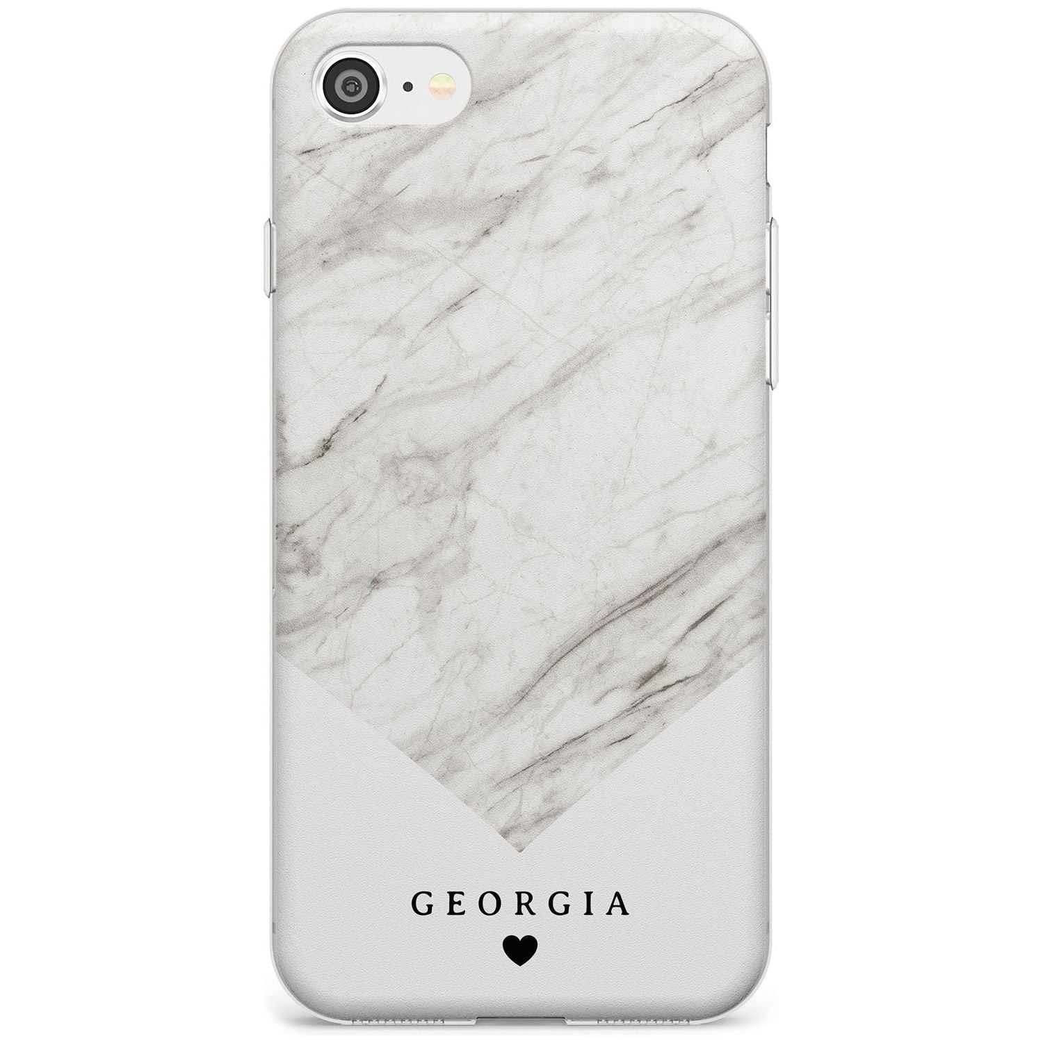White Marble iPhone Case Slim Case Custom Phone Case - Case Warehouse