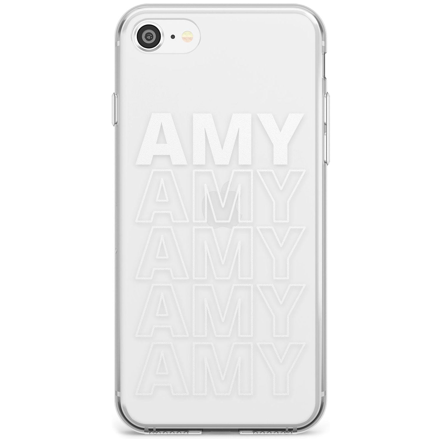 Custom Iphone Case 5C Black Impact Phone Case for iPhone SE 8 7 Plus