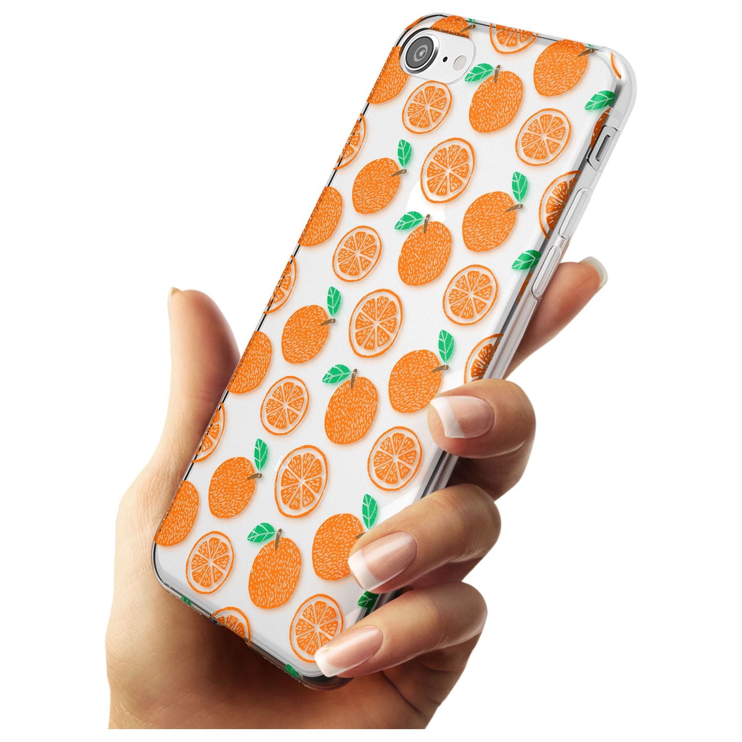 Orange Pattern iPhone Case Phone Case - Case Warehouse