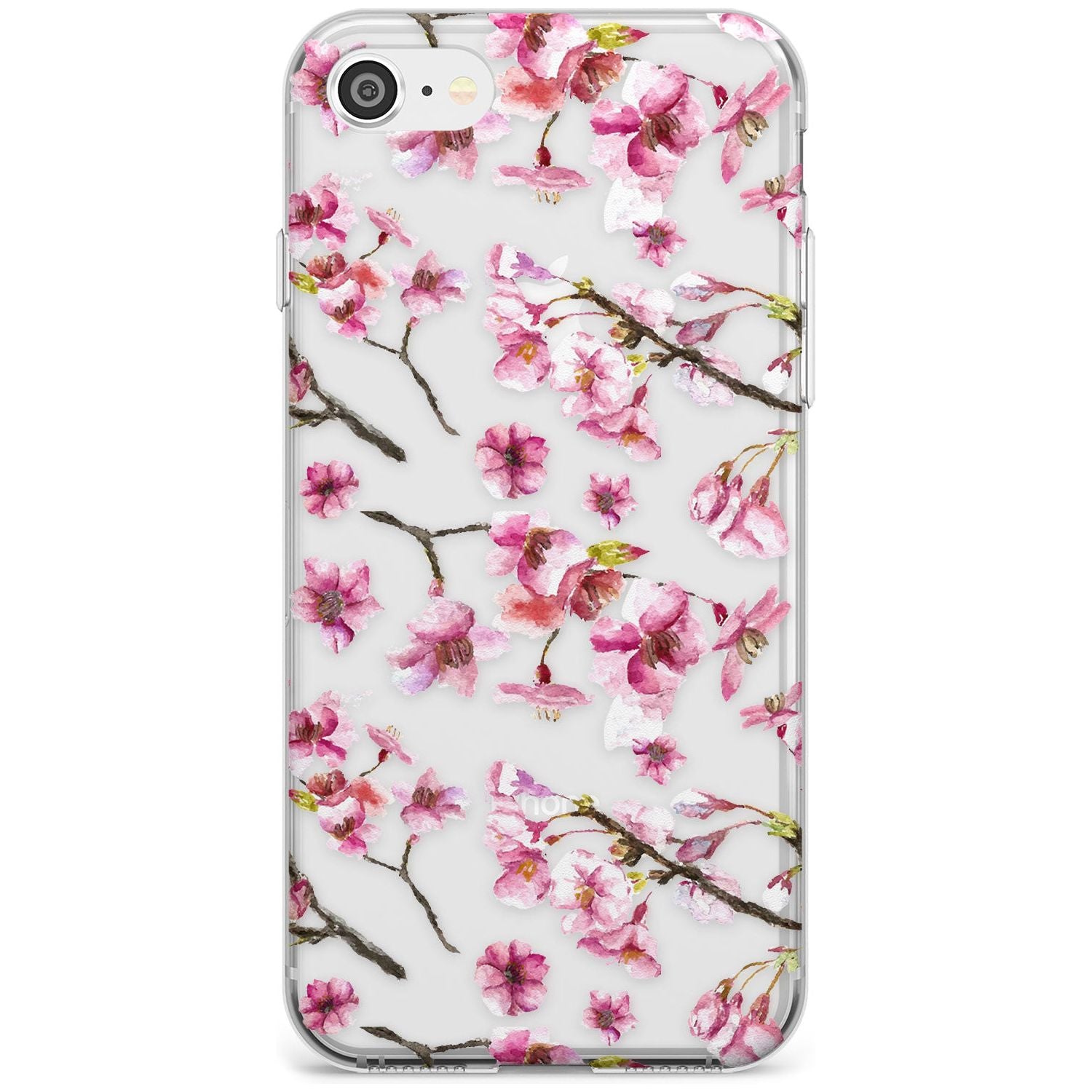 Sakura Watercolour iPhone Case Slim Case Phone Case - Case Warehouse