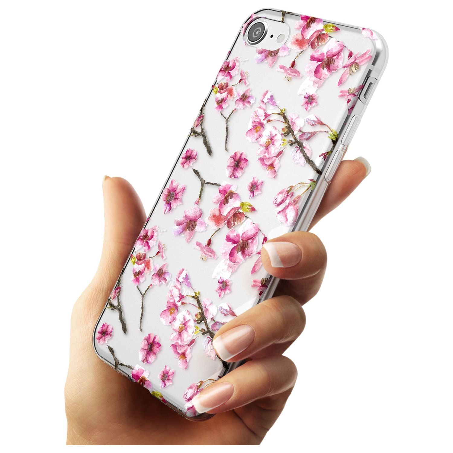 Sakura Watercolour iPhone Case Phone Case - Case Warehouse