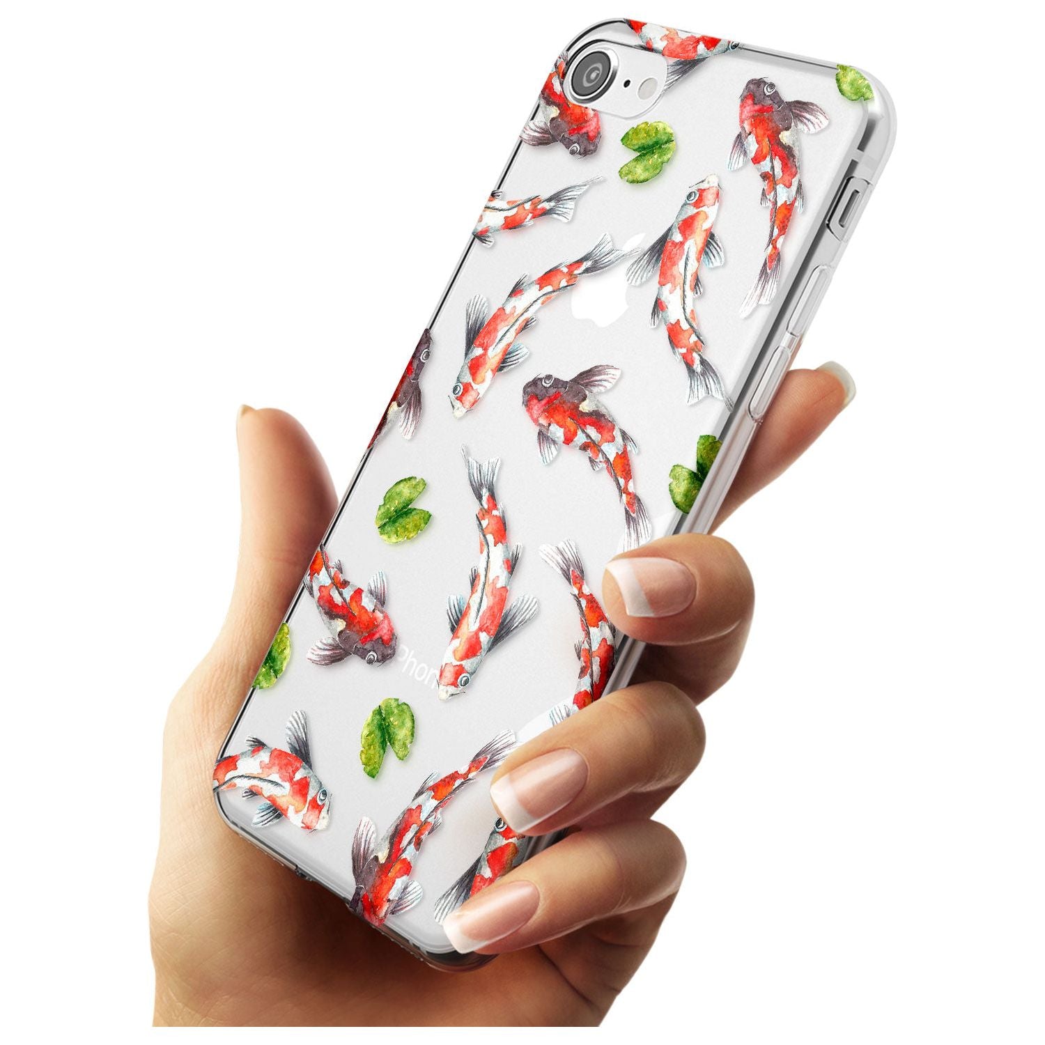 Koi Fish Japanese Watercolour iPhone Case Phone Case - Case Warehouse