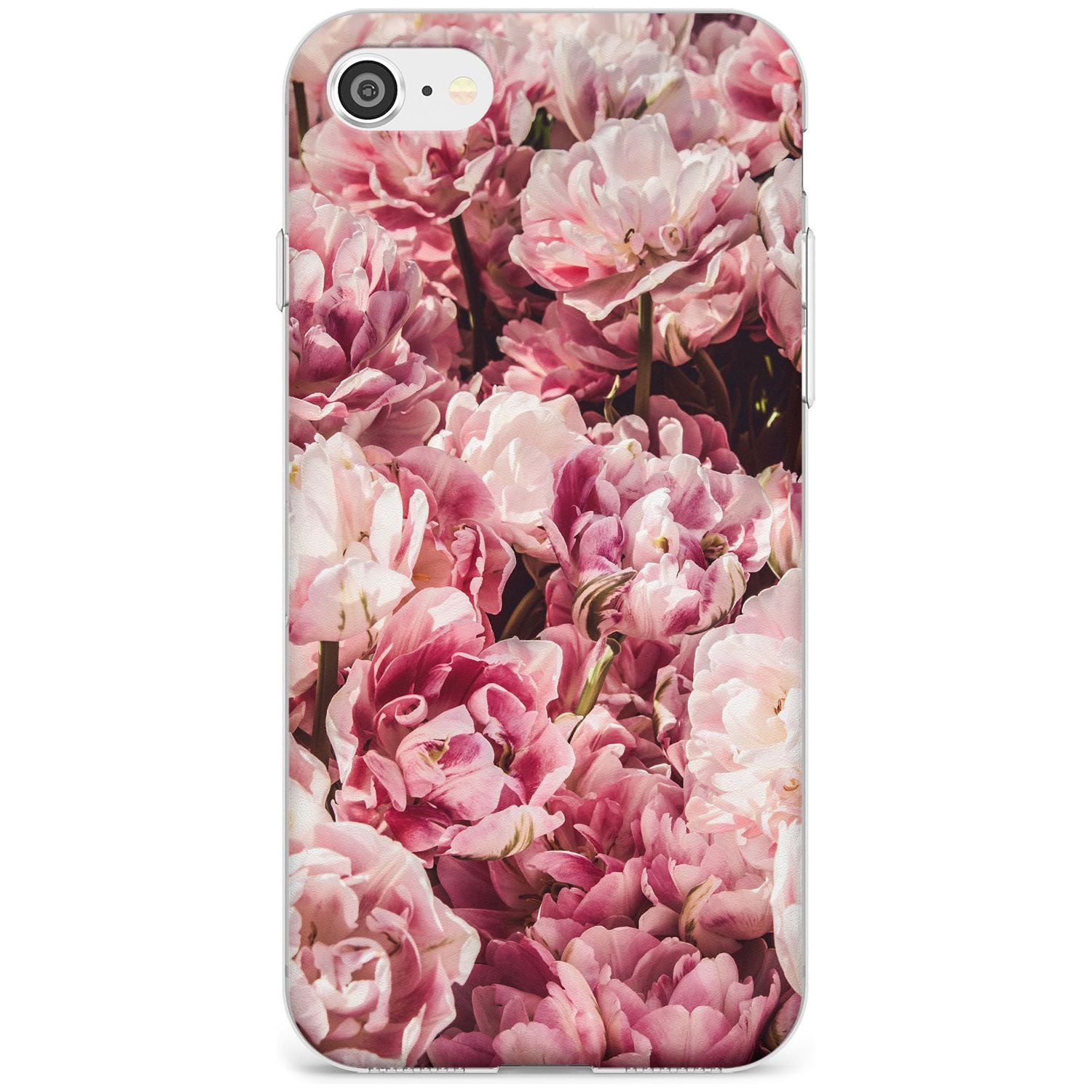 Pink Peonies iPhone Case Slim Case Phone Case - Case Warehouse
